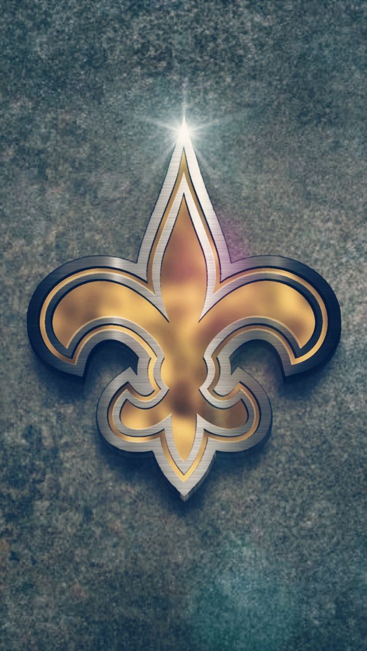 NFL New Orleans Logo Wallpaper. New orleans saints logo, New orleans saints football, Nfl football art