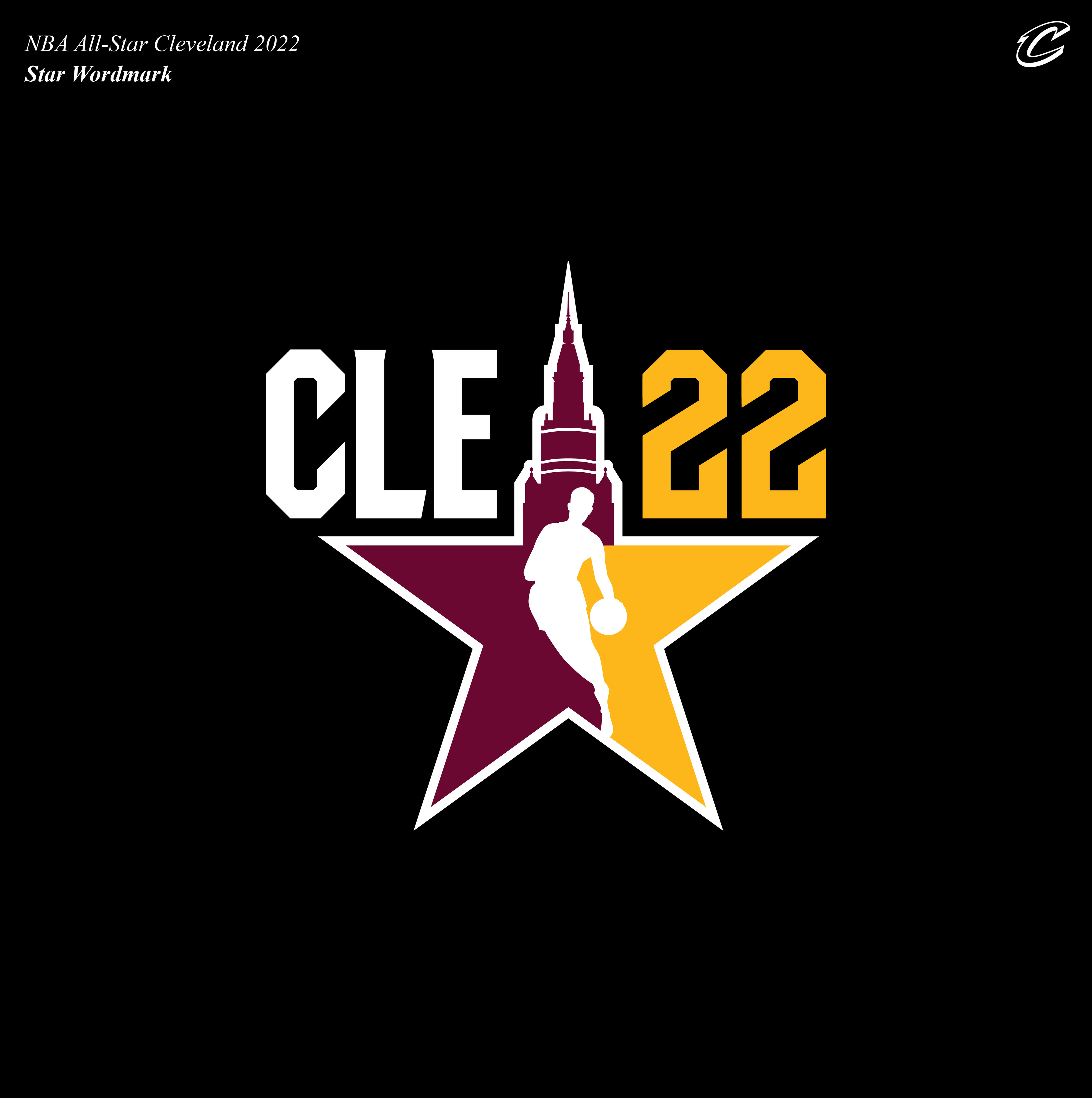 Cleveland Cavaliers NBA All Star Cleveland 2022 Logos Were Developed In House By Our Cavs Design Team At The Creative Direction Of In Collaboration With The