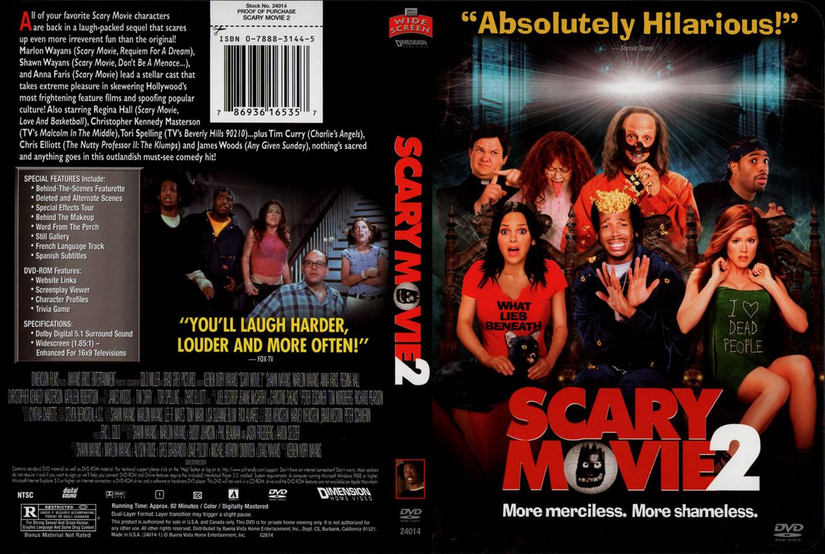 Scary Movie 2 DVD Cover Image, Picture, Photo, Icon and Wallpaper: Ravepad place to rave about anything and everything!