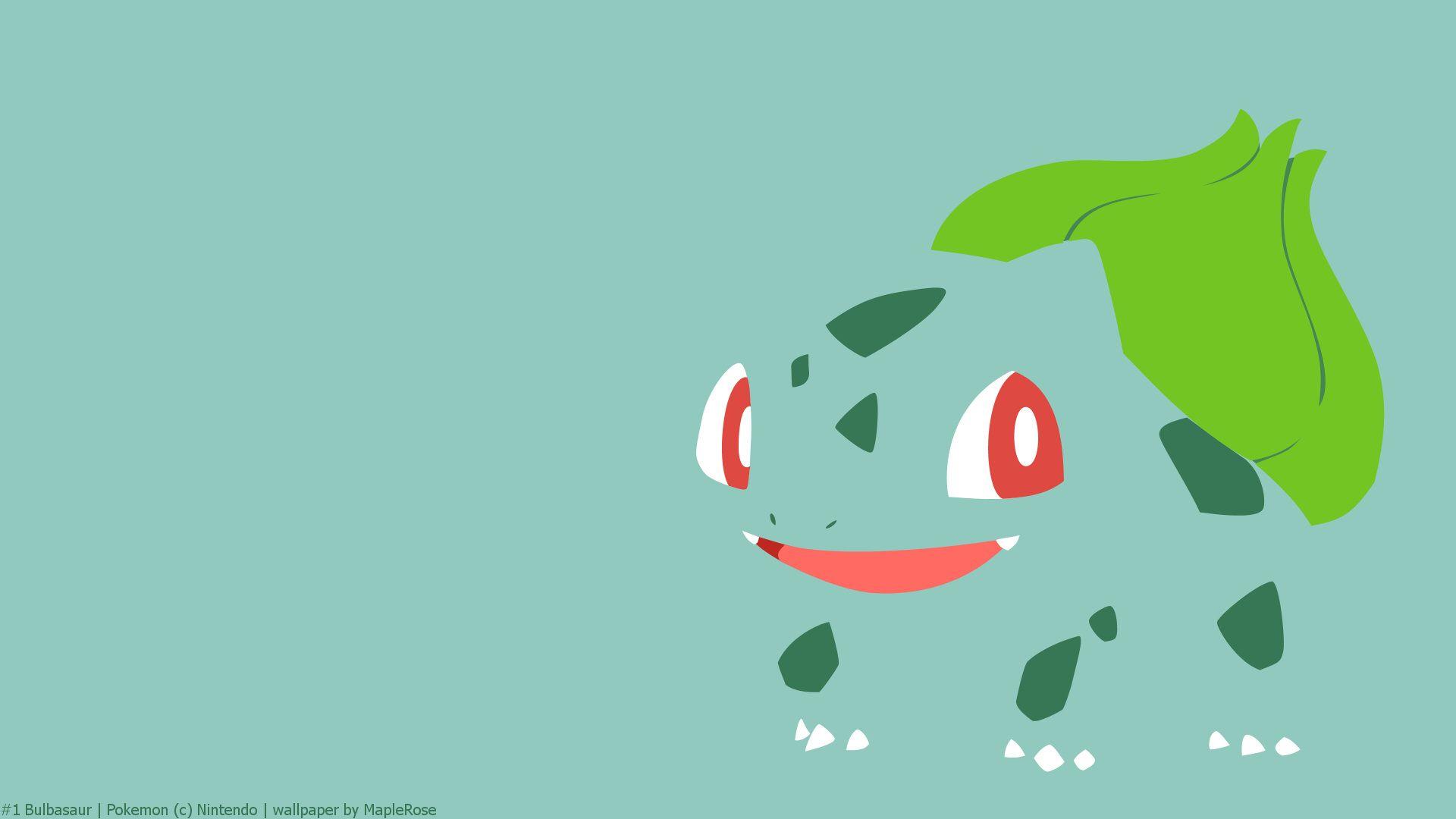 Pokemon Bulbasaur black background wallpaper, 1920x1200, 328217