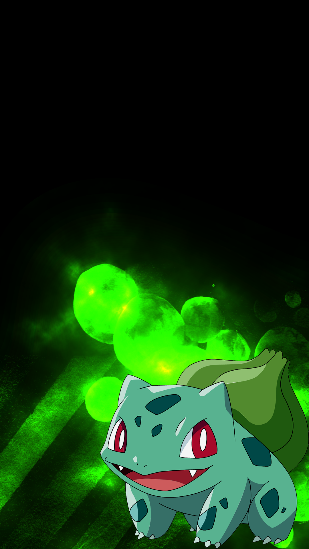 Pokemon Bulbasaur black background wallpaper, 1920x1200, 328217