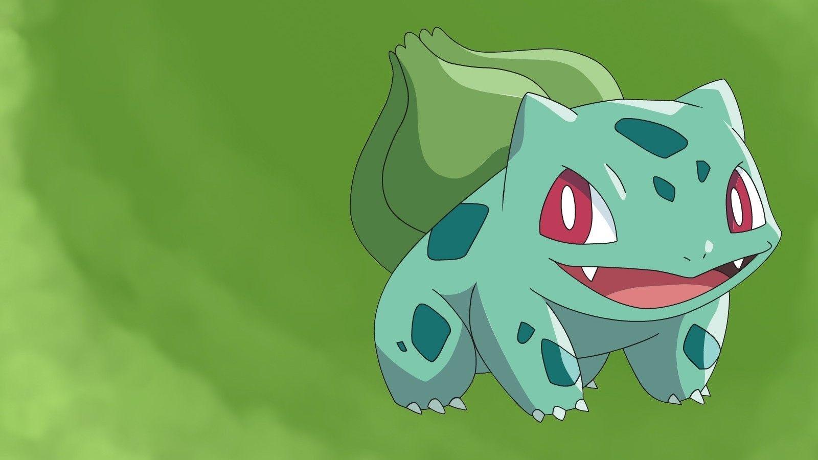 Pokemon Bulbasaur black background wallpaper, 1920x1200, 328217