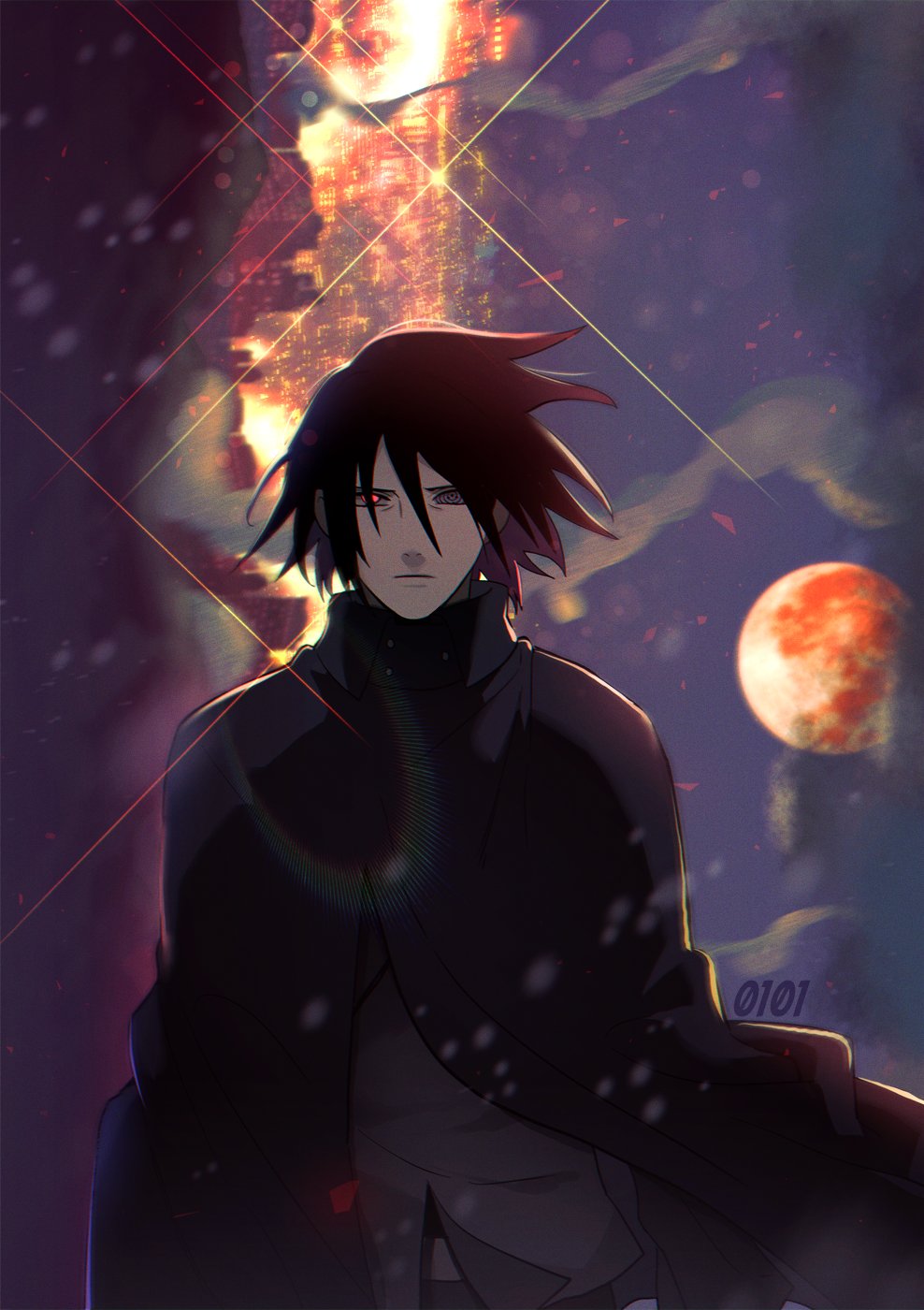 sasuke uchiha club Fan Art
