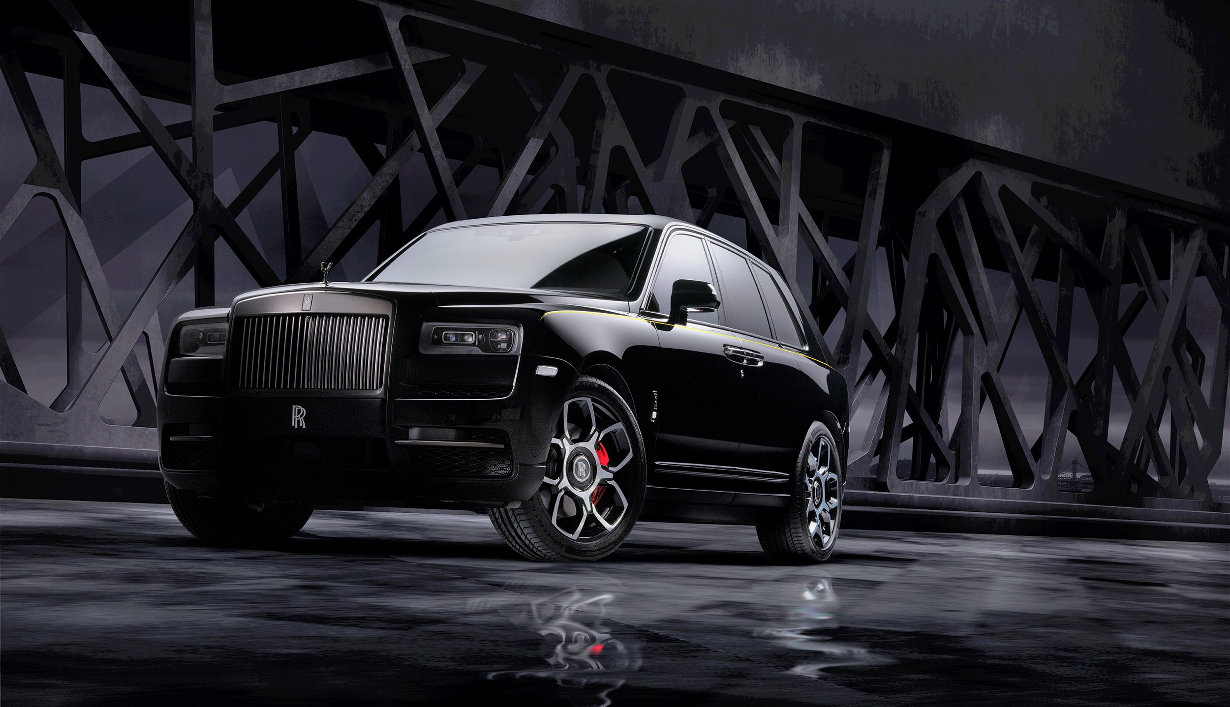 Rolls Royce Black Badge Endows Cullinan With Sport Exhaust, Red Calipers