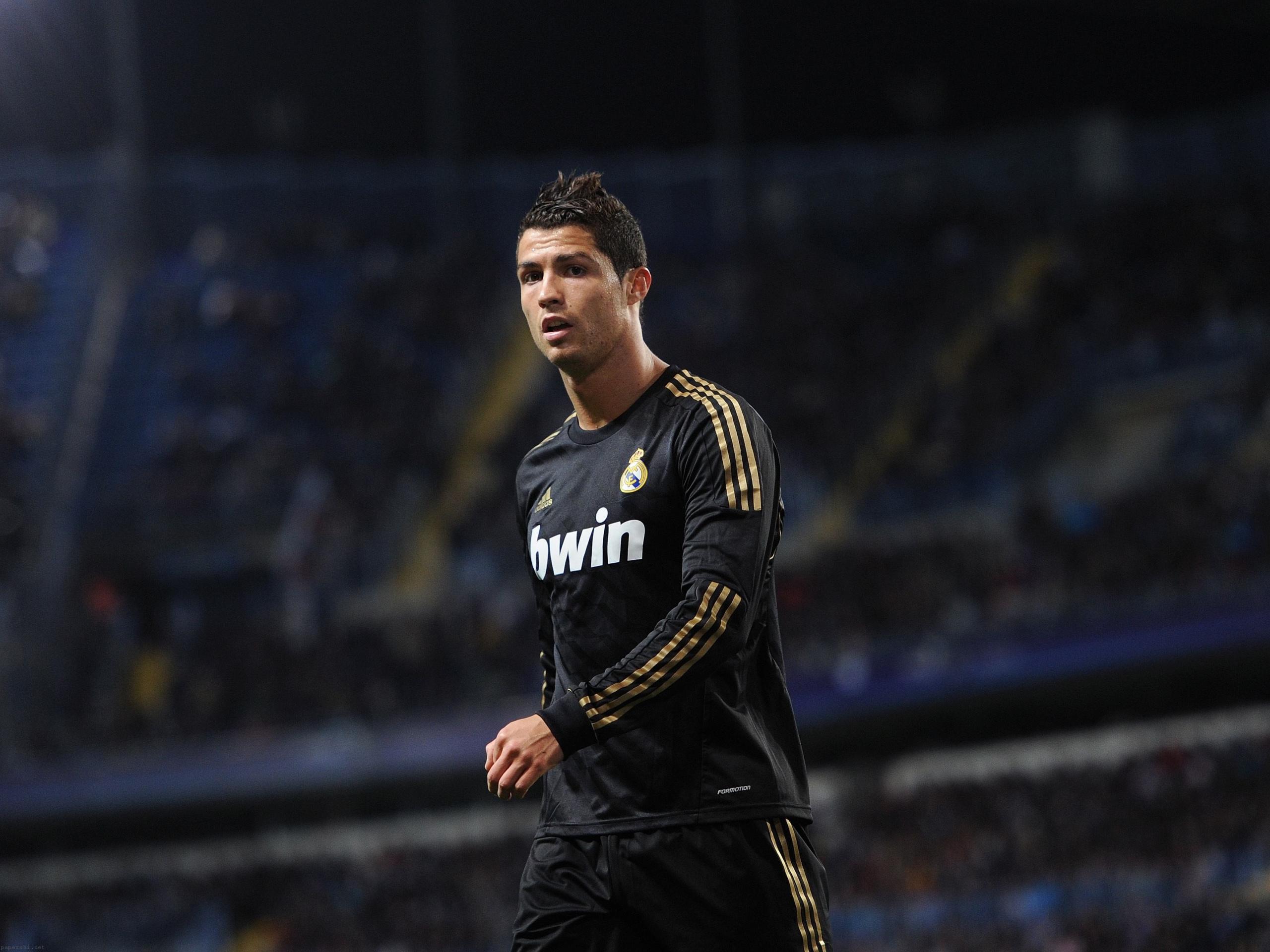 Ronaldo Real Madrid Black Shirt