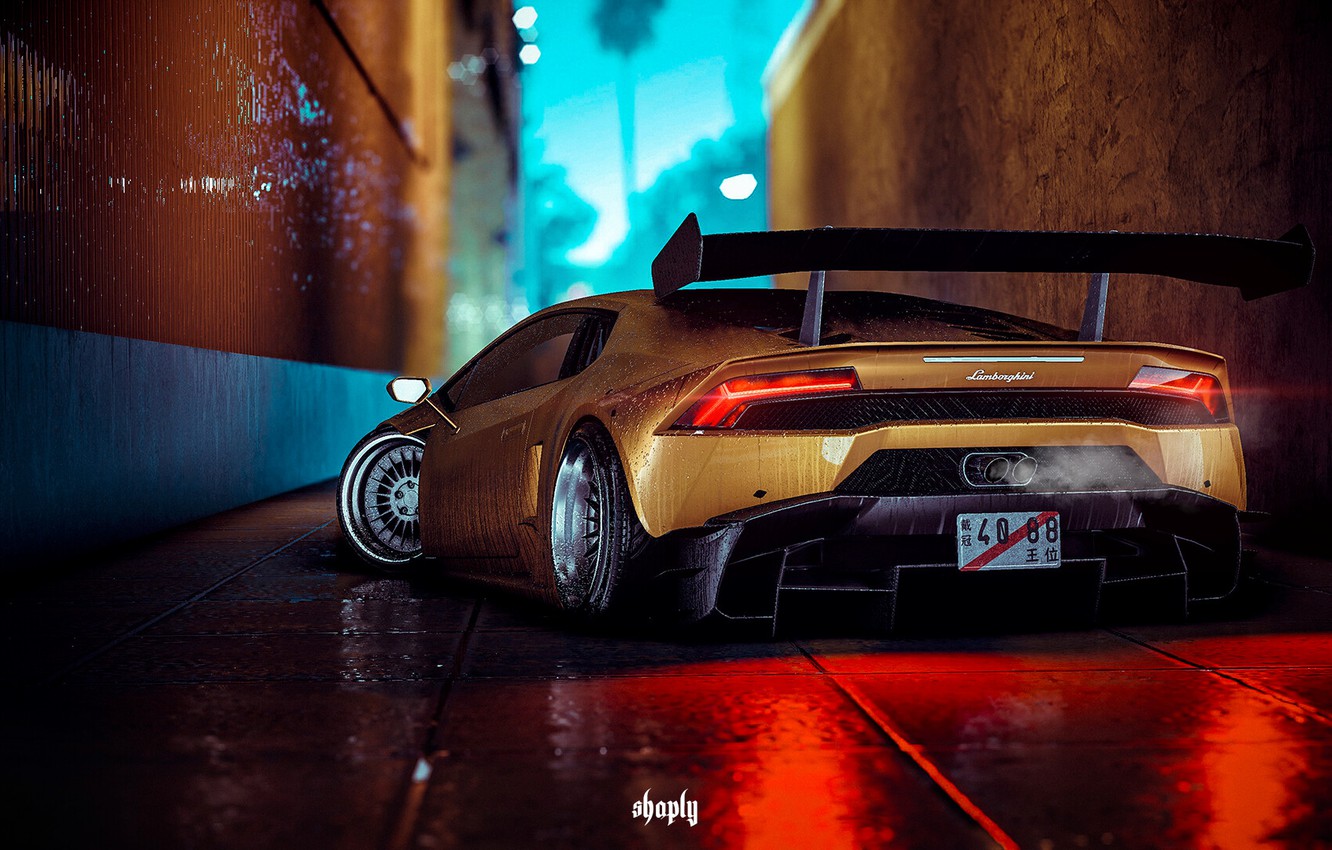 Wallpaper Drops, Auto, Lamborghini, The game, Machine, Style, Car, NFS, Style, Sports car, Huracan, Lamborghini Huracan, Need For Speed 2016, Transport & Vehicles, Lil Shaply, by Lil Shaply image for desktop, section