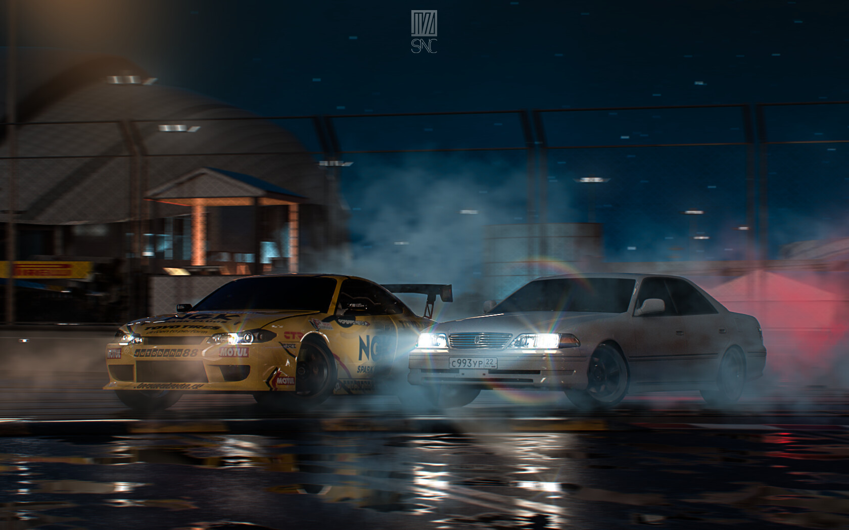 JV. Design: Nissan Silvia S15 ForwardAuto & Mark II X100