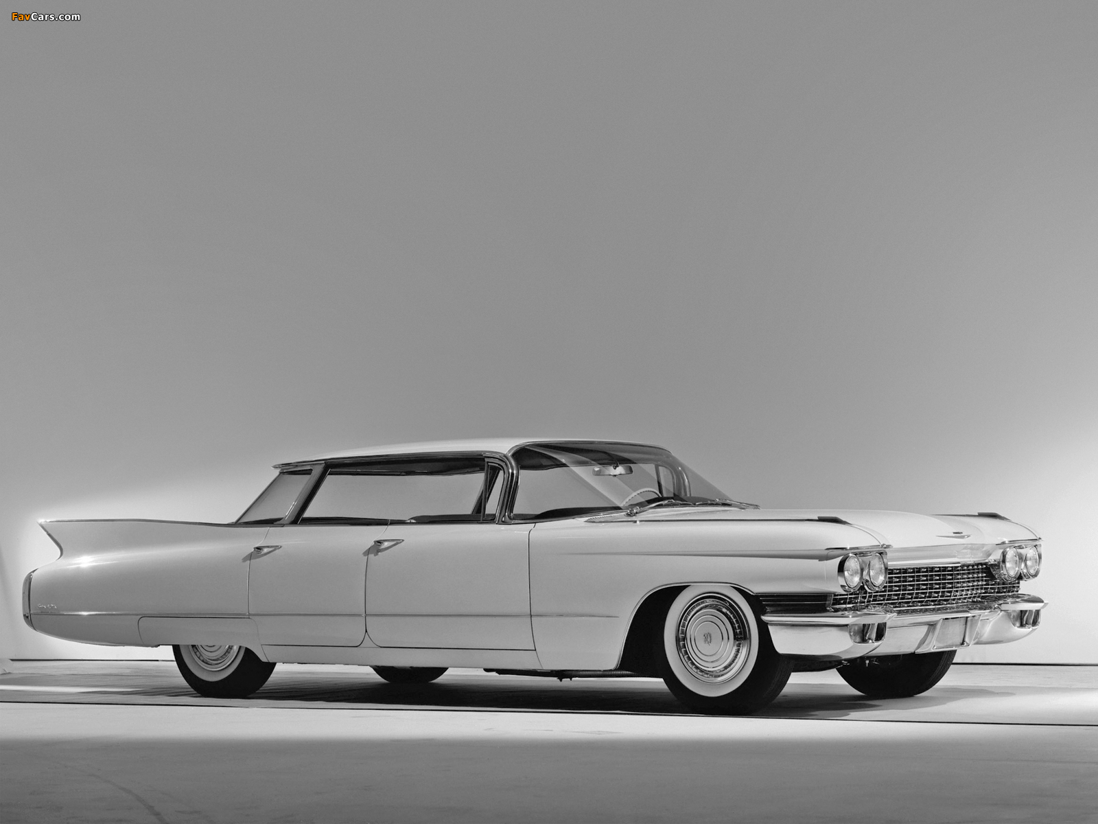 Cadillac DeVille 4 Window Sedan (6339B) 1960 Wallpaper (1600x1200)
