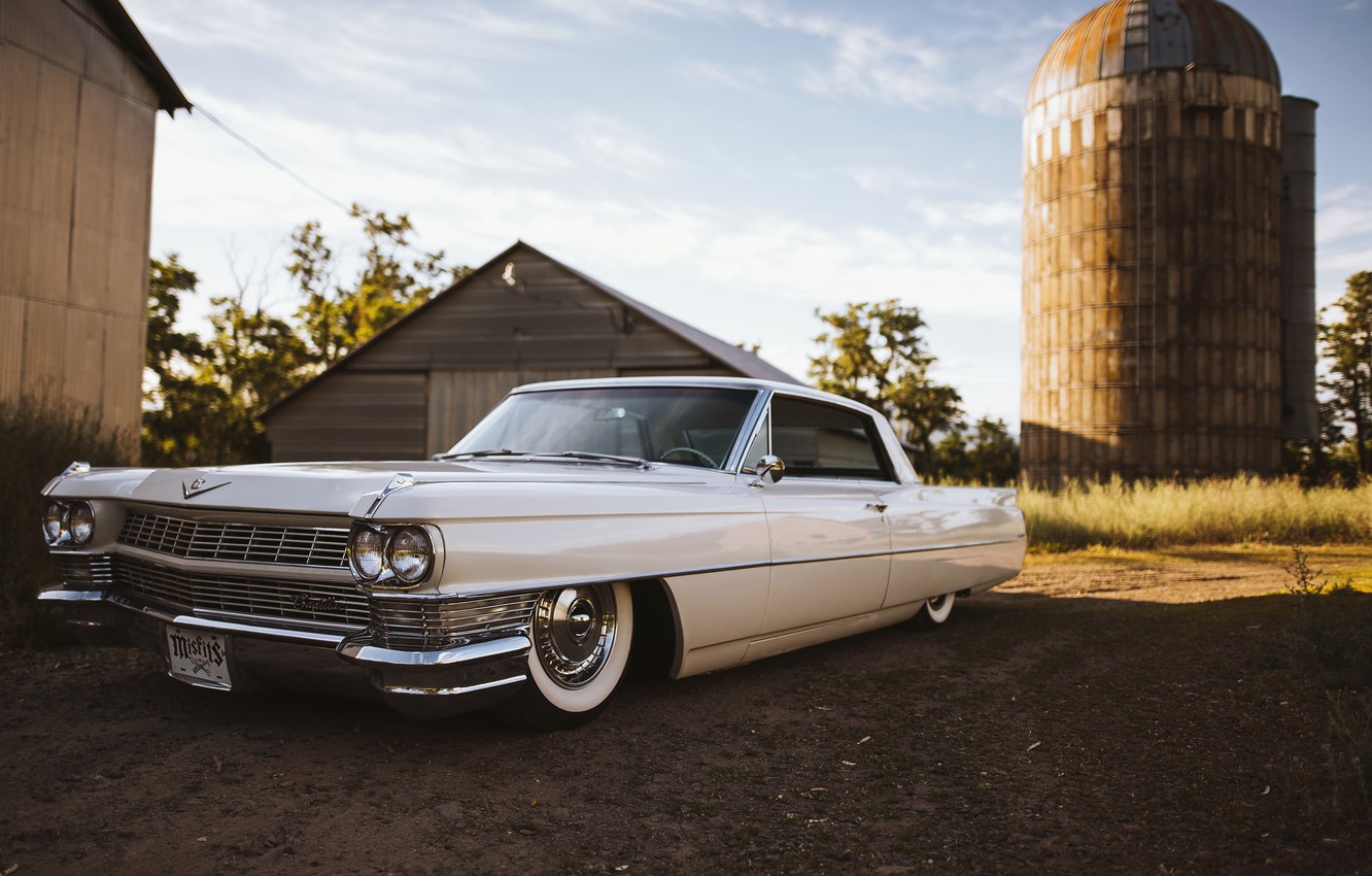 Wallpaper Cadillac, 1964, DeVille, 1964 Cadillac DeVille, Cadillac DeVille image for desktop, section cadillac