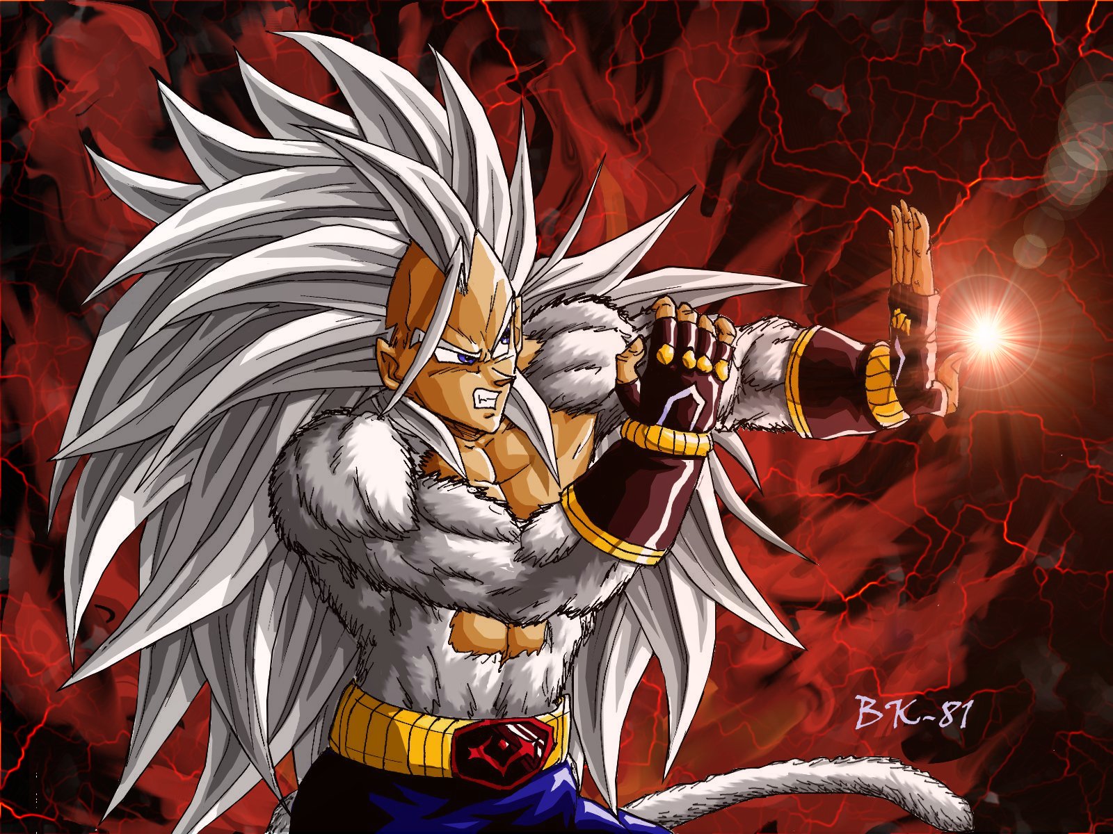 dragon ball z vegeta ssj5