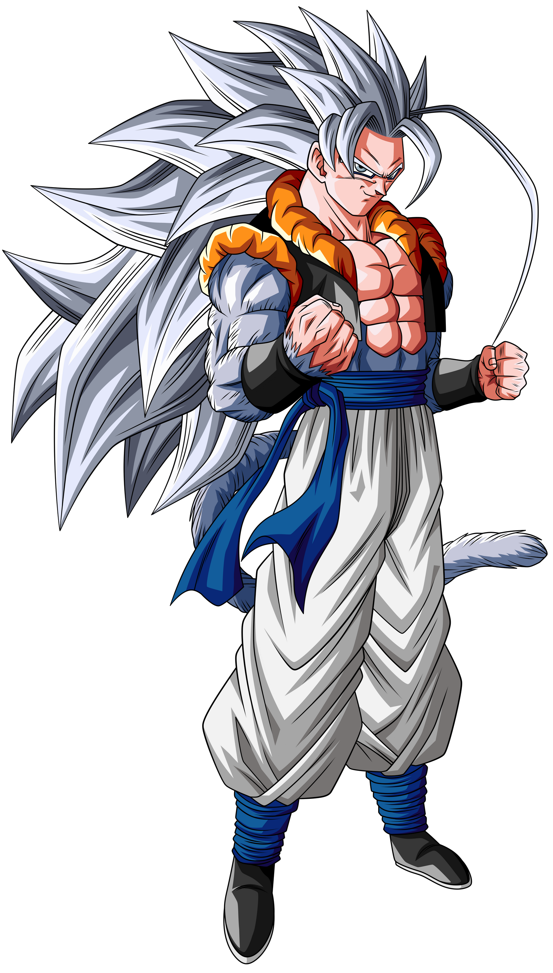 Gogeta SSJ5 (Original Palette). Dragon ball art goku, Dragon ball painting, Dragon ball artwork