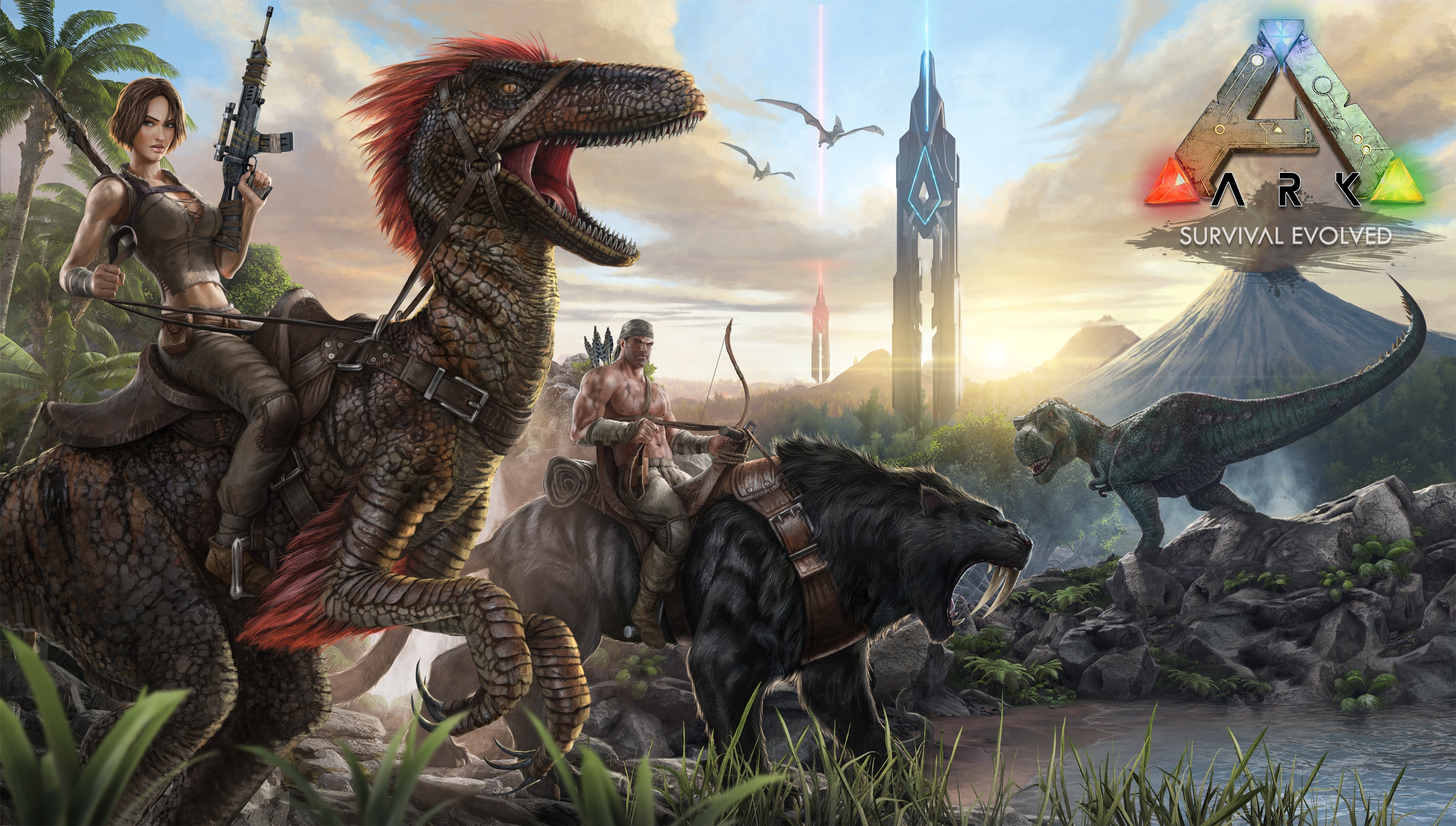 ARK: Survival Evolved Scorched Earth expansion available today