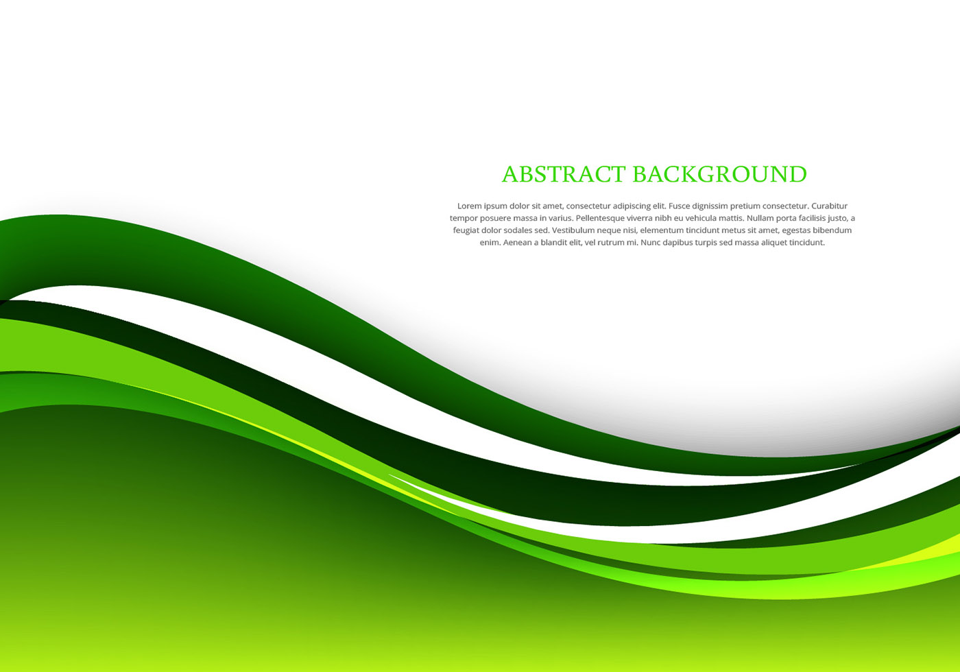 Green Background Vector