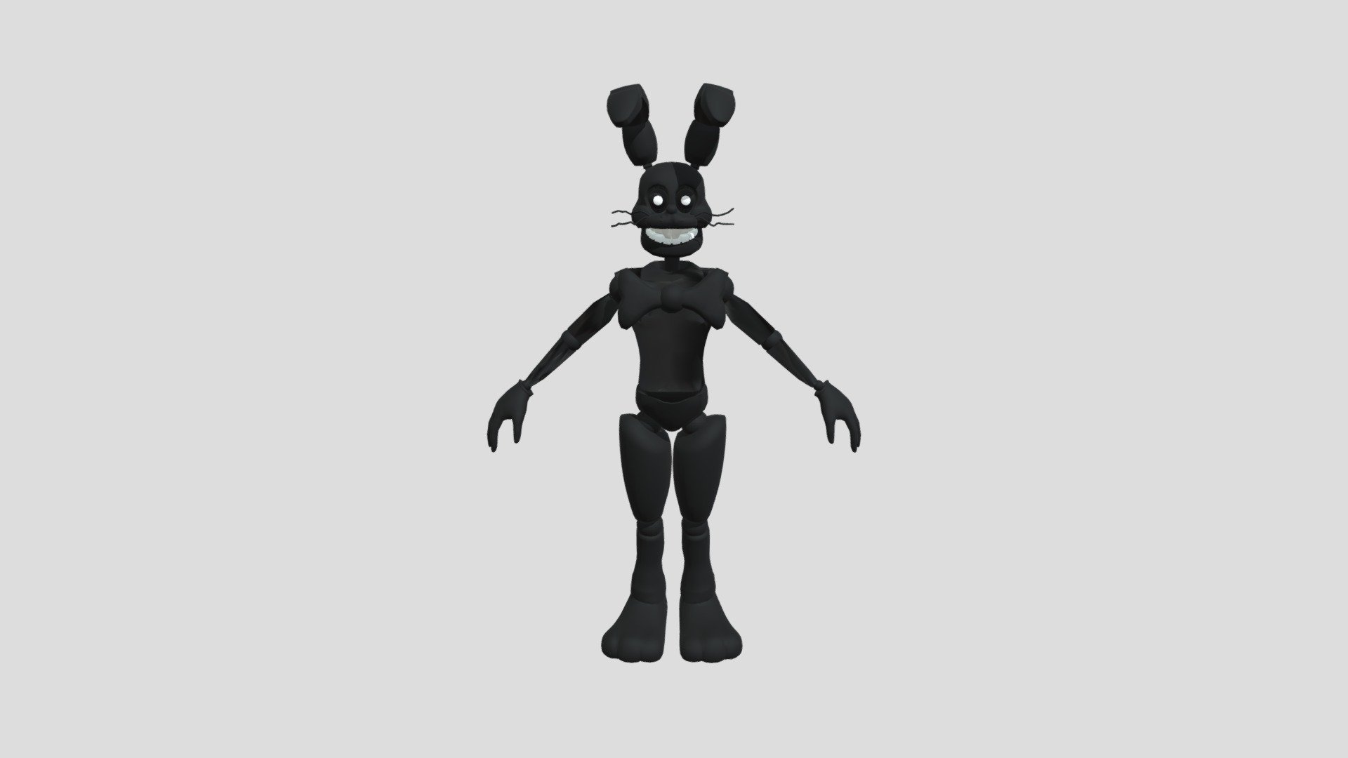 Stylized Shadow Bonnie FBX Version Free 3D model by tarmacyclops [ad56c35]