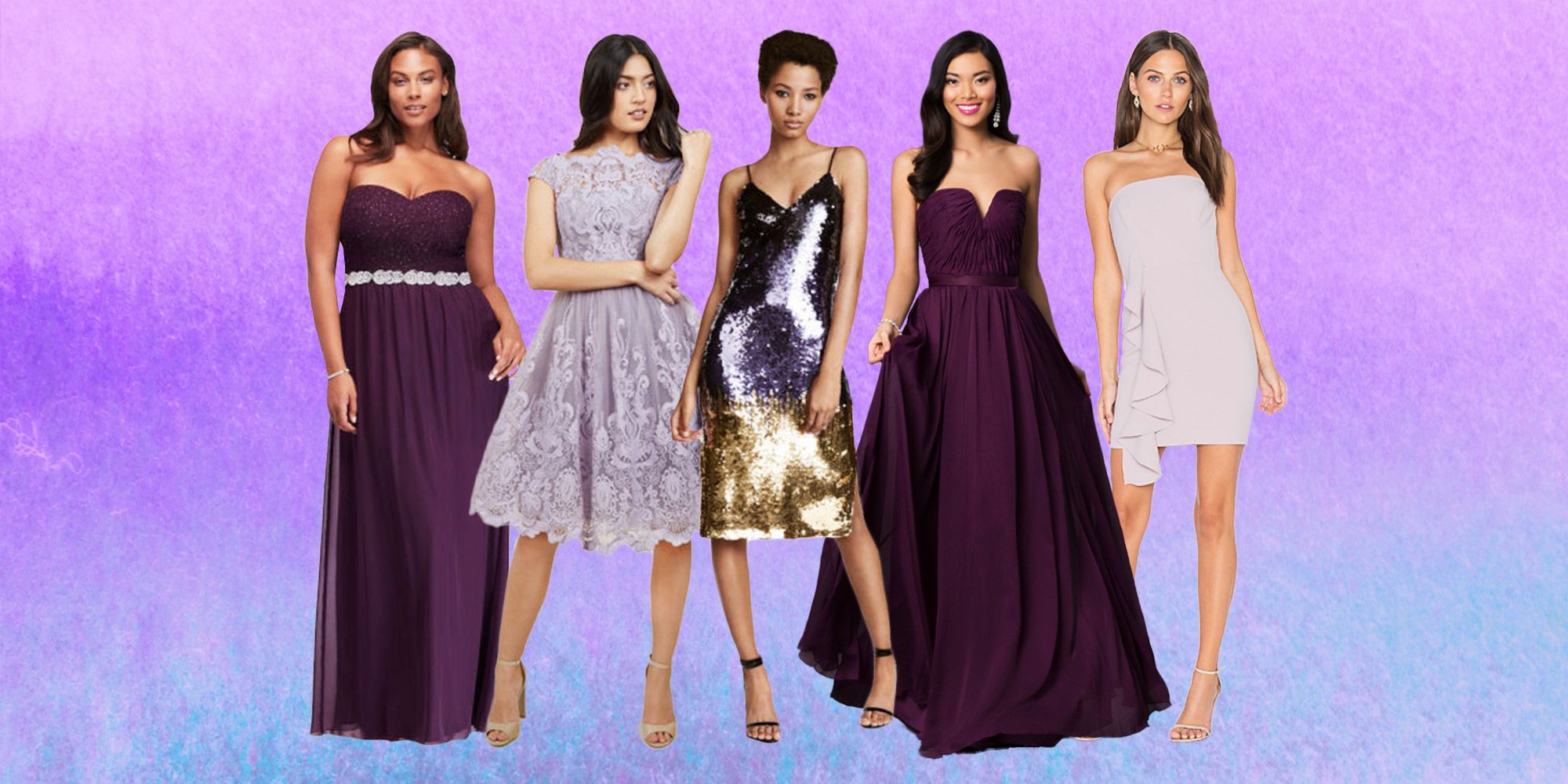 Pretty Purple Prom Dresses of 2018 in Every Shade From Lavender to Burgundy