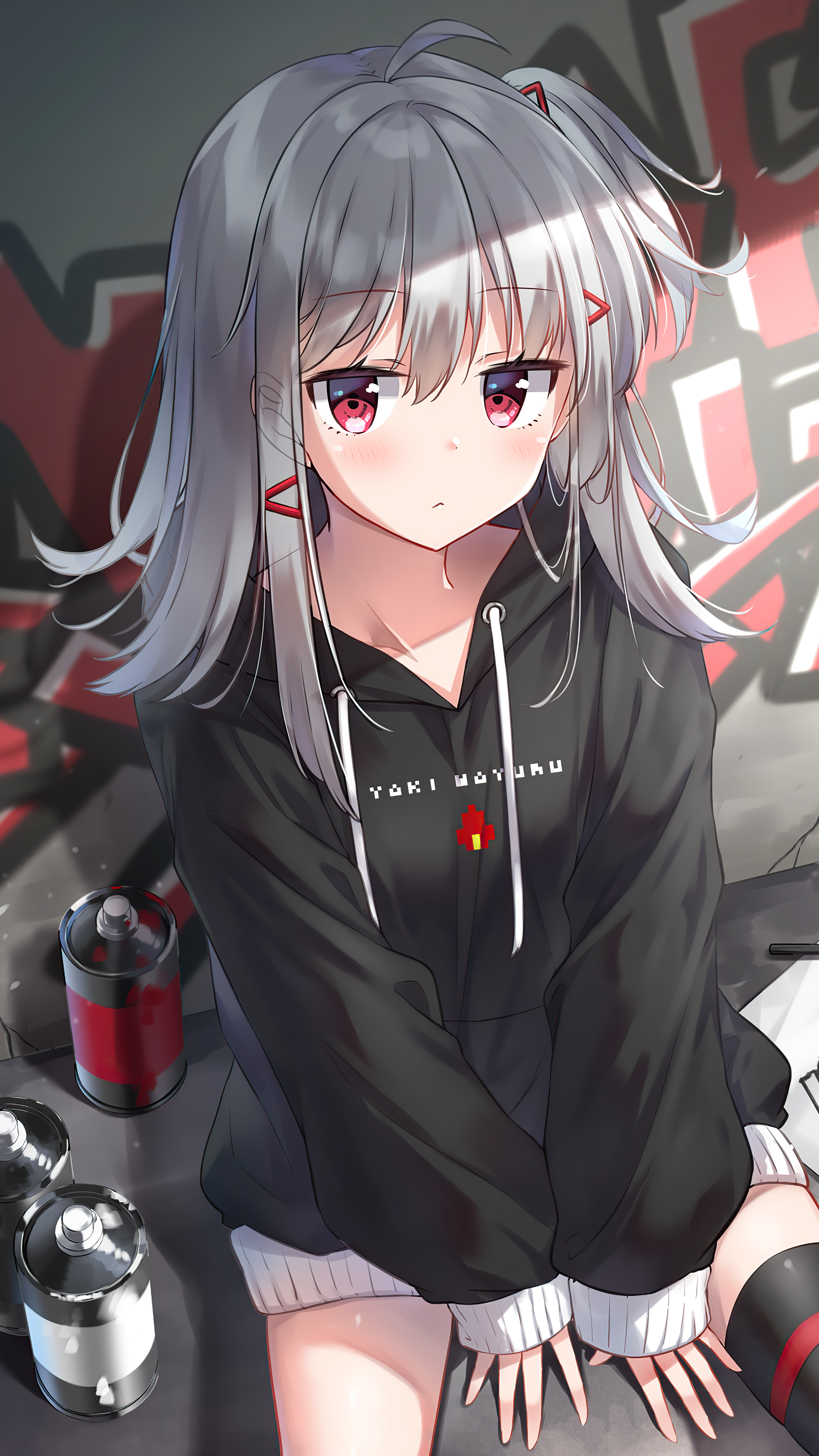 Graffiti Girl [Original] (2880×5120)
