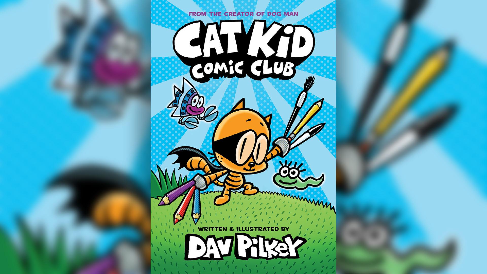 Dav Pilkey reads an exclusive excerpt from his new book, 'Cat Kid Comic Club '