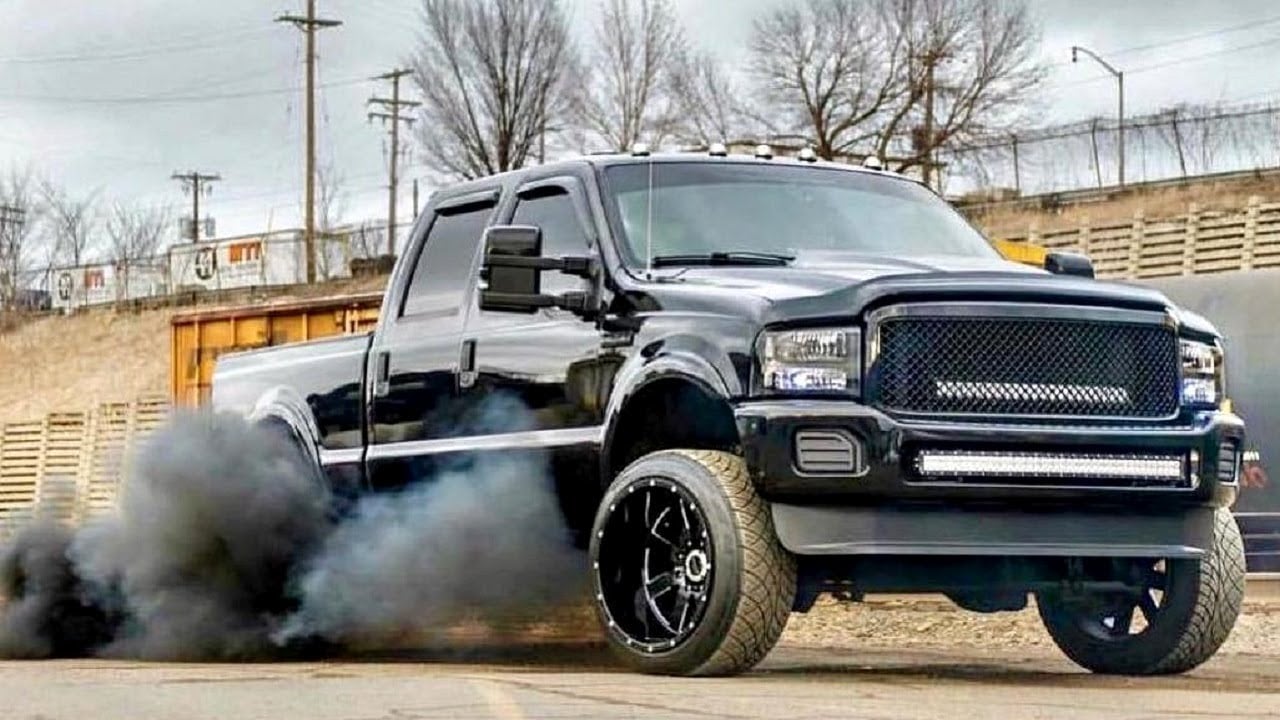 Diesel Moments. Rolling Coal and Engine Sound