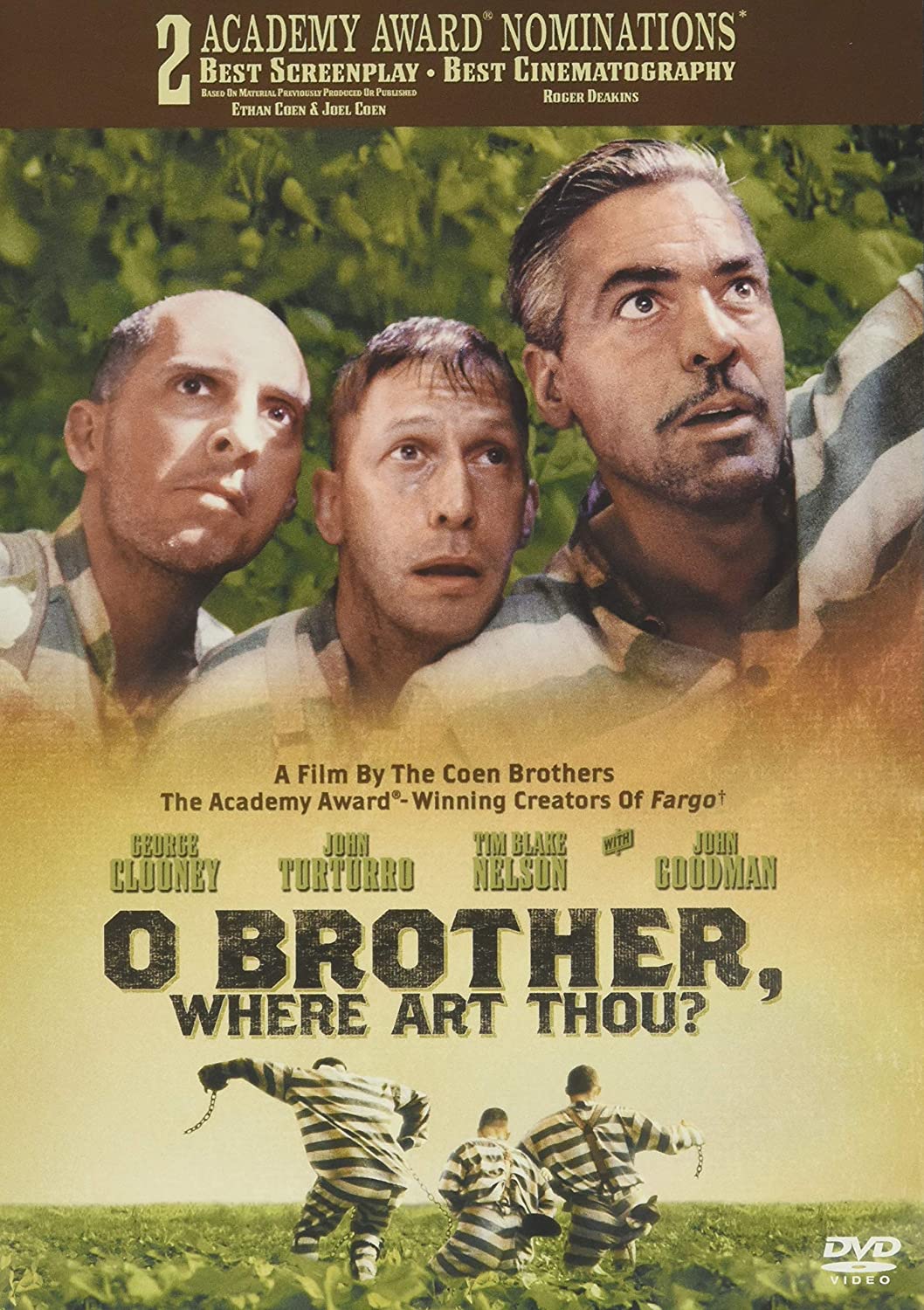 O Brother, Where Art Thou?, George Clooney, John Turturro, Tim Blake Nelson, John Goodman, Holly Hunter, Chris Thomas King, Charles Durning, Del Pentecost, Michael Badalucco, J.R. Horne, Wayne Duvall, Ed