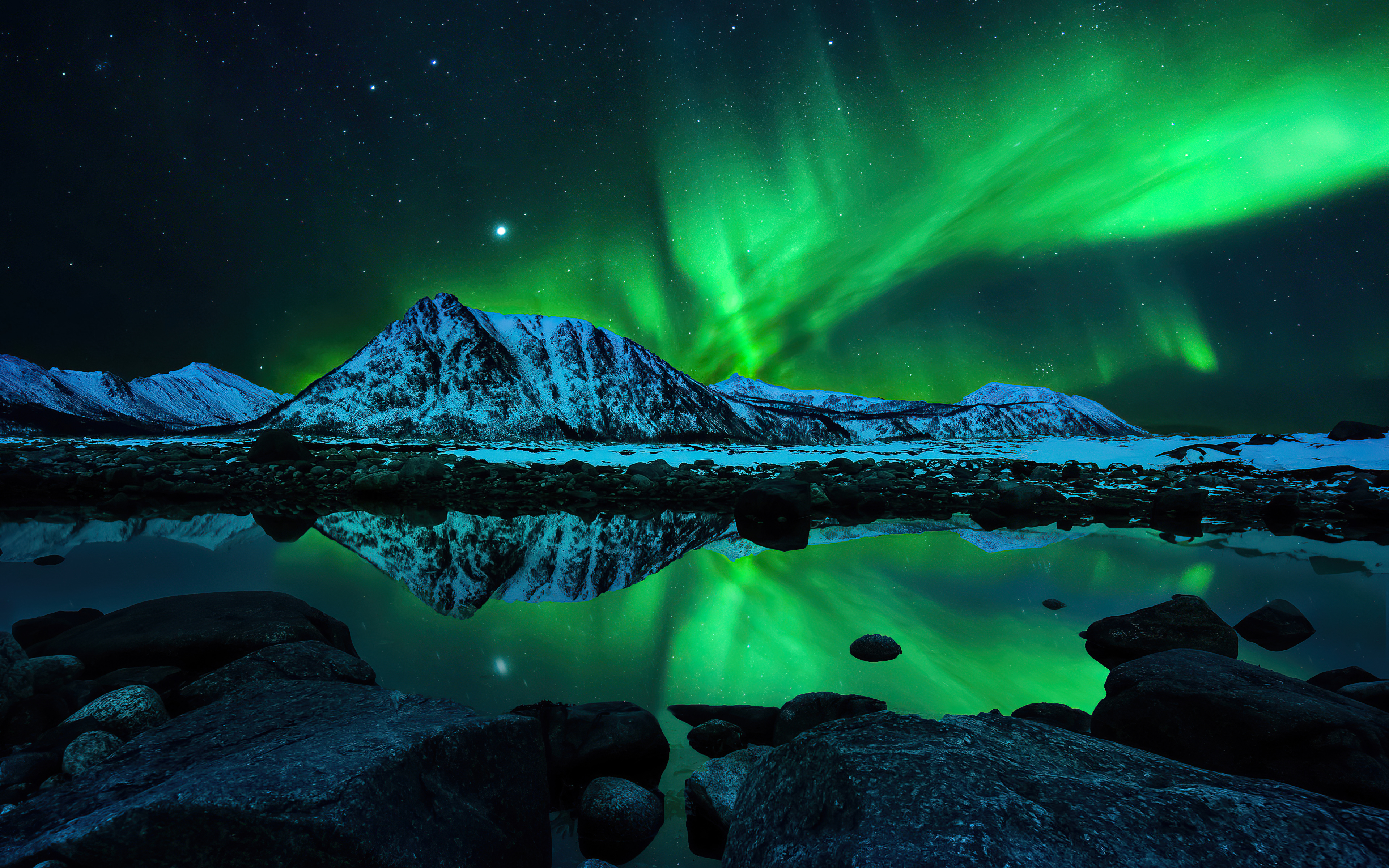 Northern Lights Aurora Borealis 4k, HD Nature, 4k Wallpaper, Image, Background, Photo and Picture