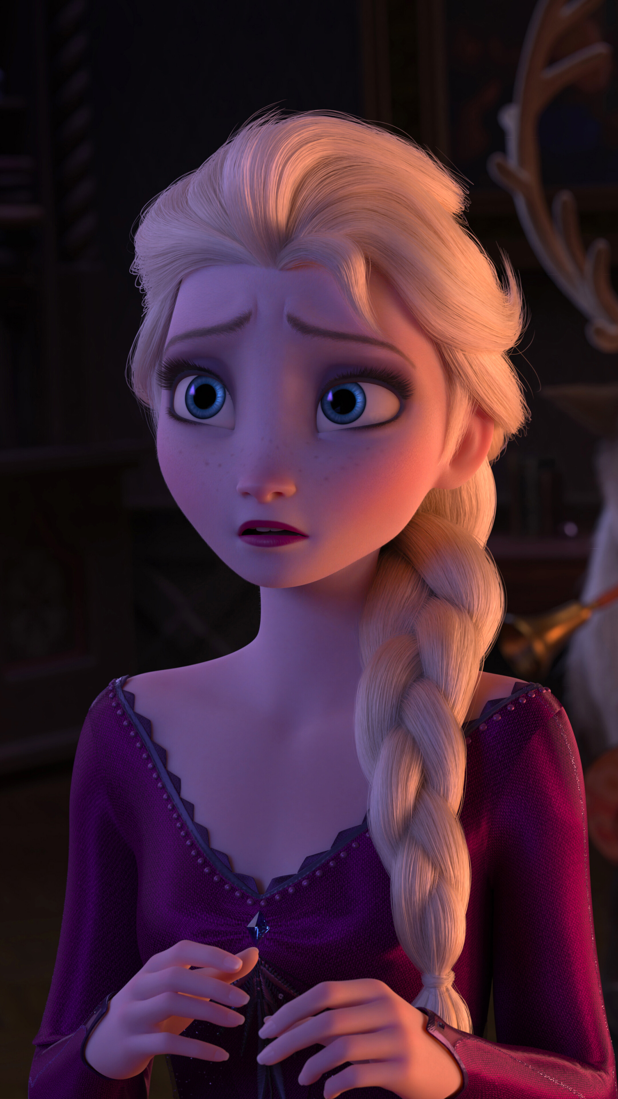 4K Elsa Frozen Wallpaper