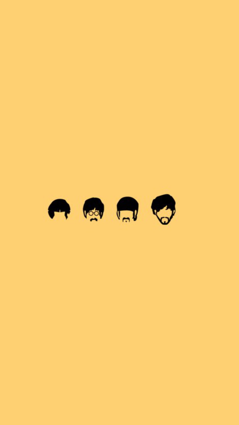 The Beatles, Yellow Aesthetic Wallpaper • Wallpaper For You