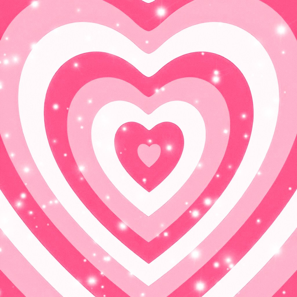 Y2k Powerpuff Girls Pink Hearts Aesthetic Background And Phone ...