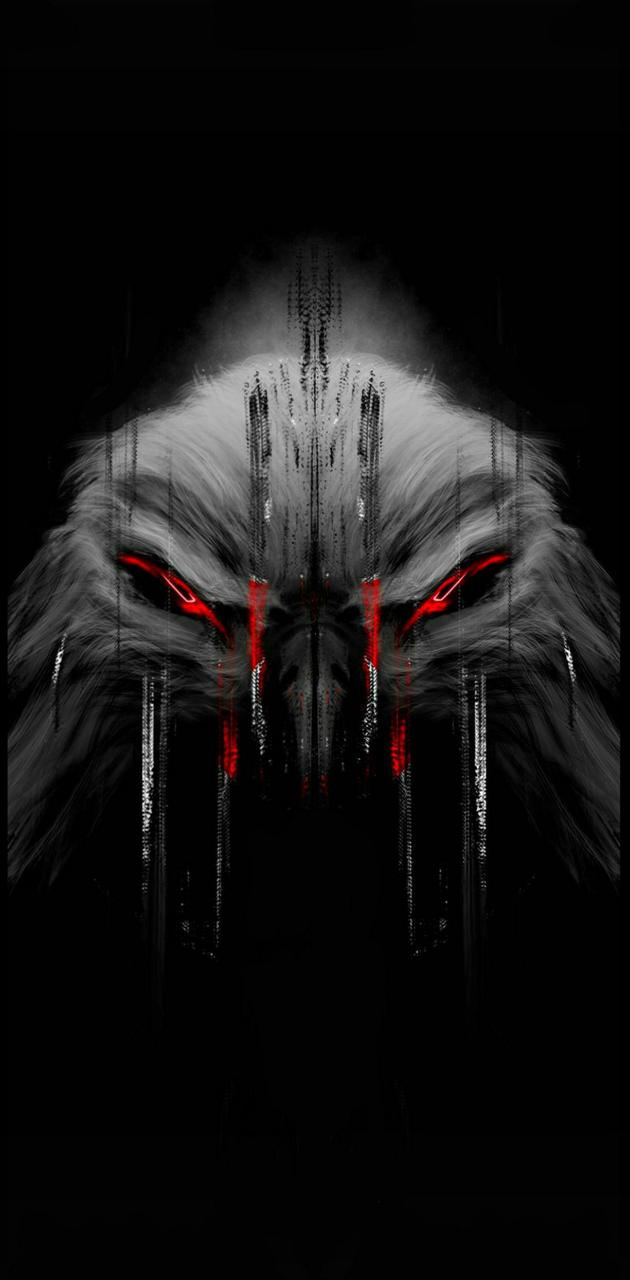 Red Black Eagle Wallpaper