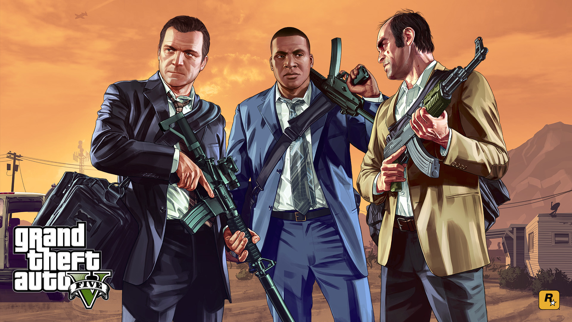 Gta V Game Online Wallpaper