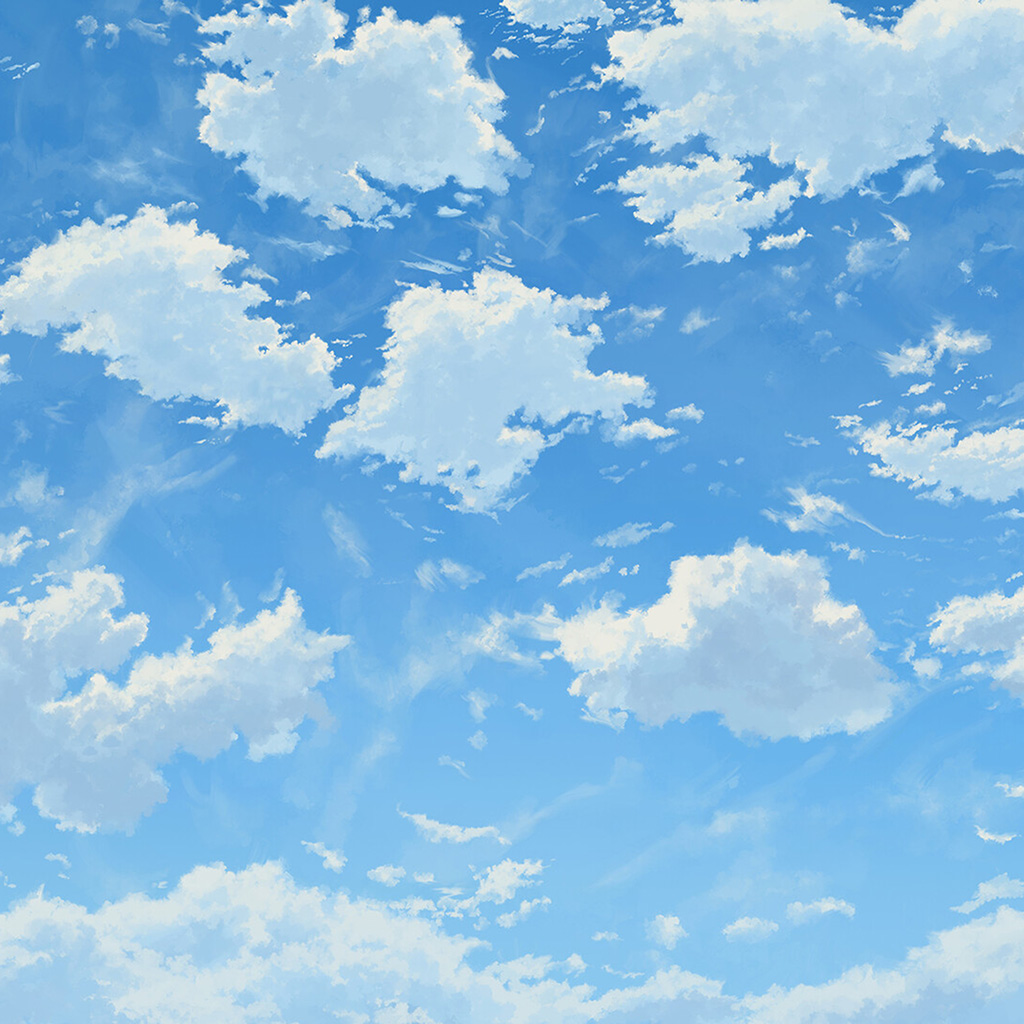 Art Anime Sky Wallpaper