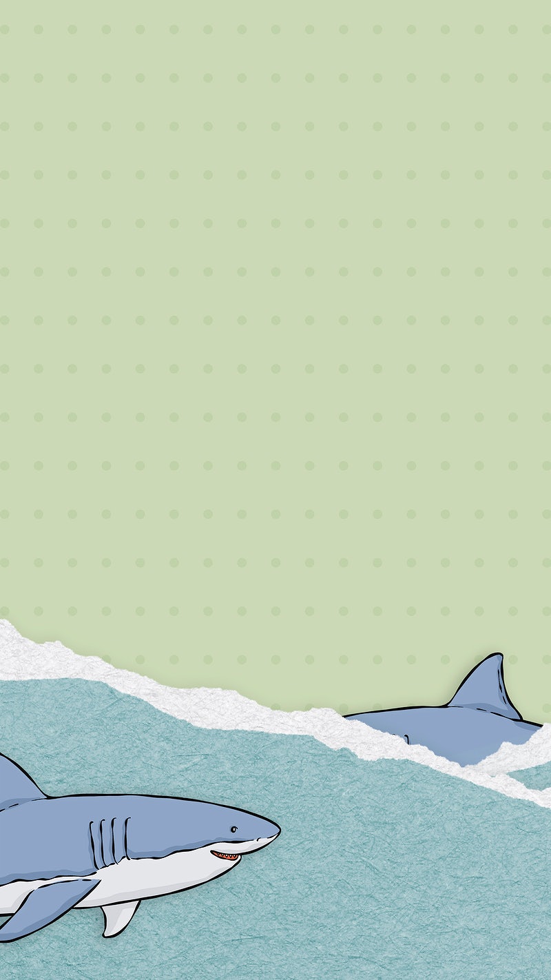Shark Pattern Image Wallpaper