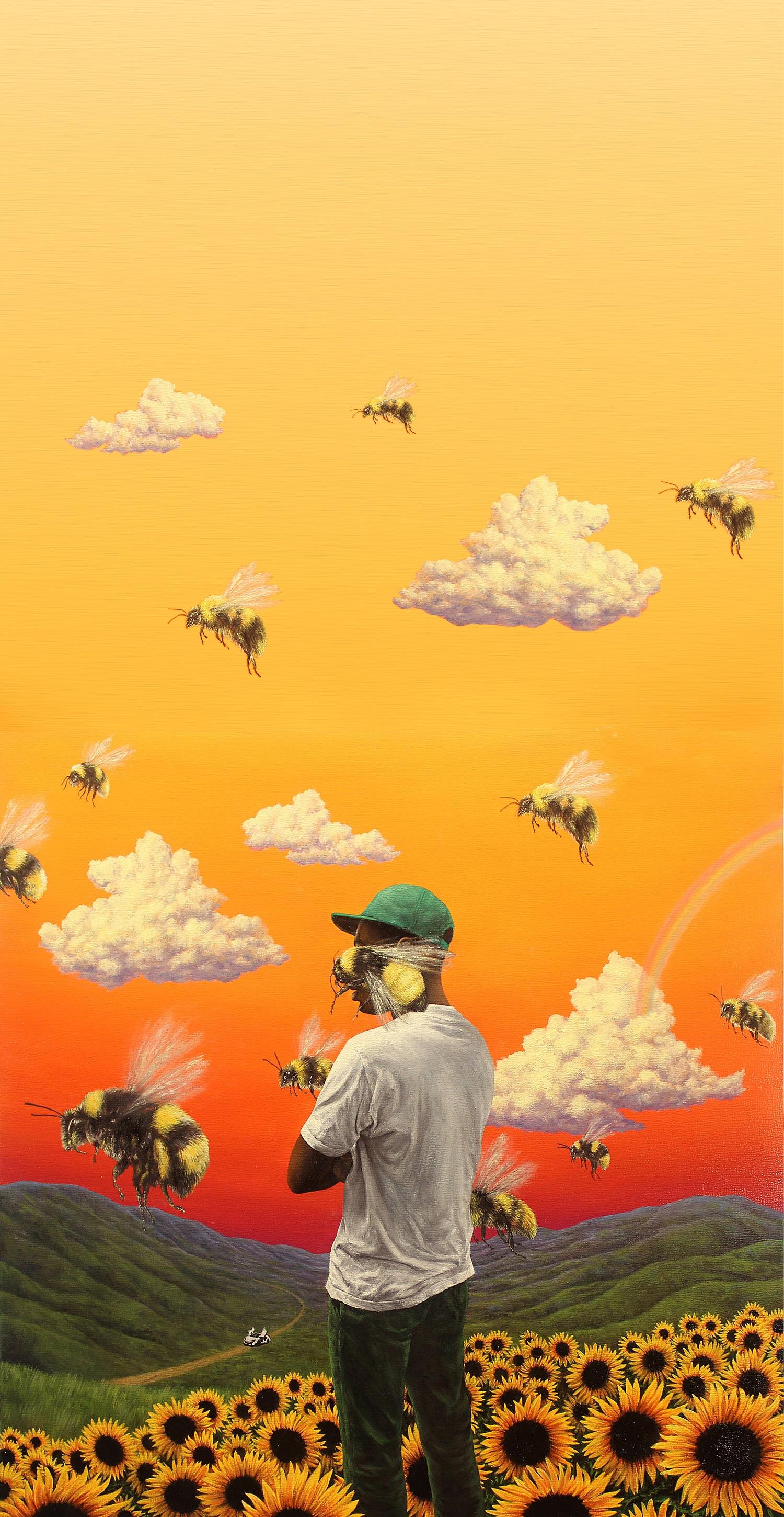 Couldn't Find A High Res Flower Boy Wallpaper So Here's An IPhone X One I Photohopped!