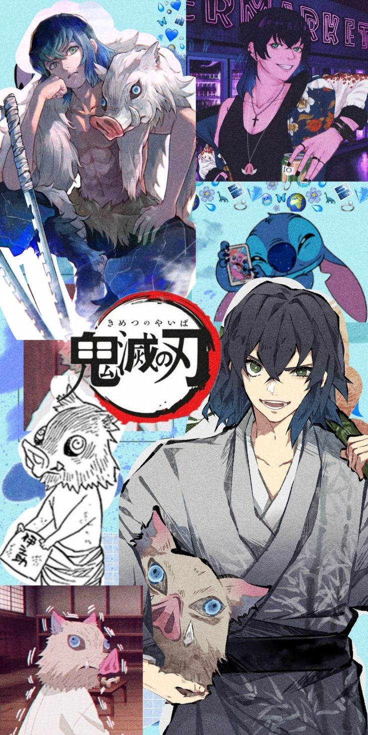 Inosuke Hashibira. Anime demon, Cute anime wallpaper, Cool anime wallpaper