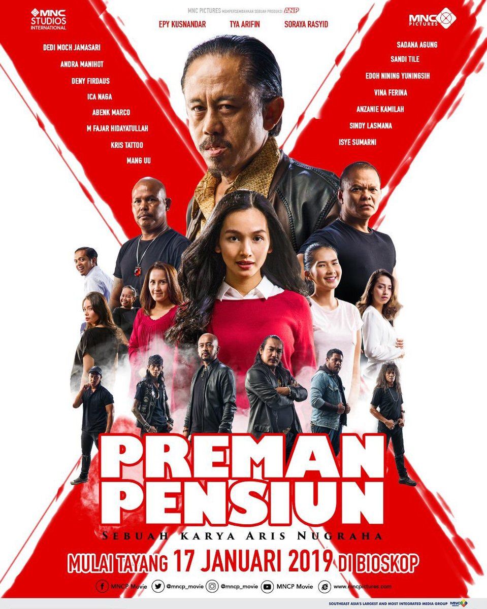 Sinopsis dan Pemeran Preman Pensiun, Kisah Kehidupan Pensiunan Para Preman. Hidup, Pensiun, Poster film