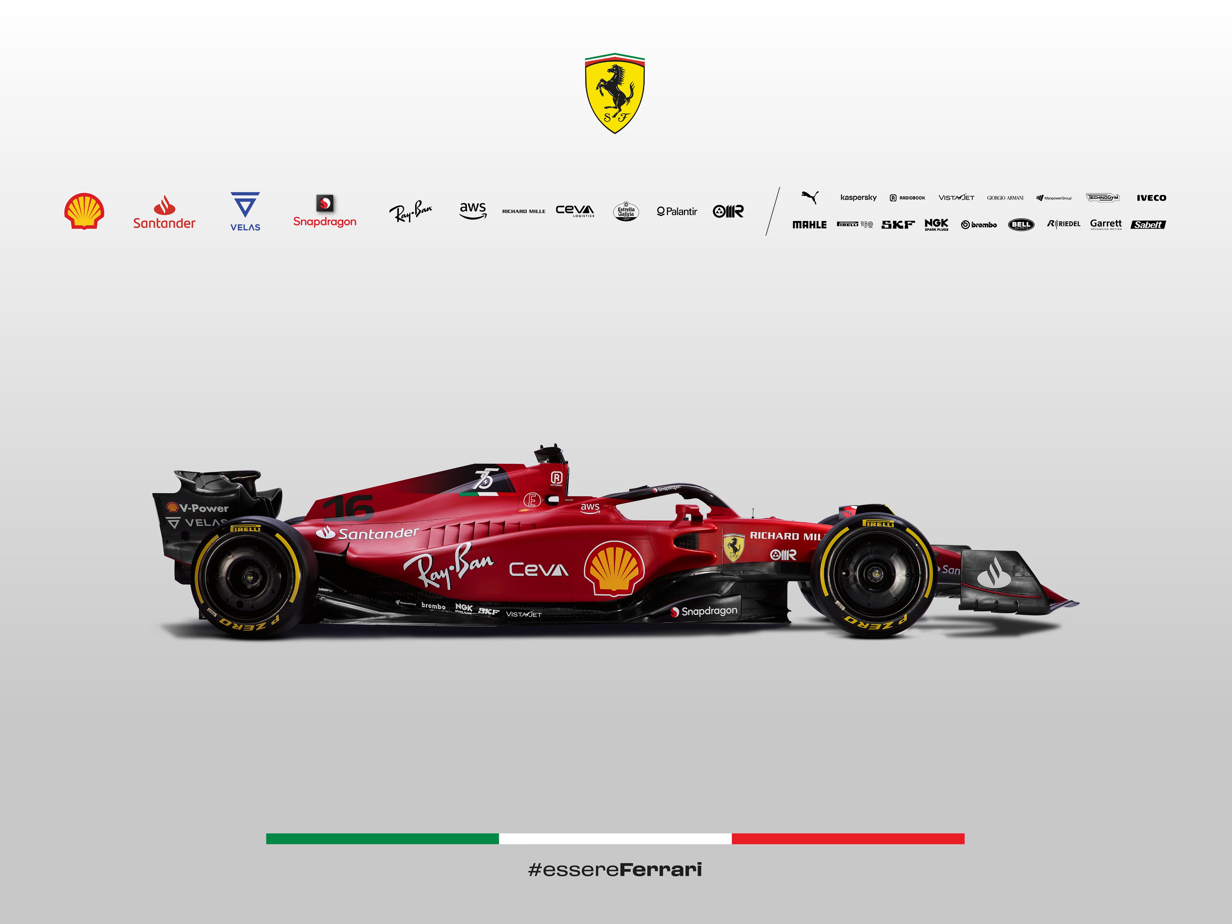 Ferrari F1 75 Wallpaper
