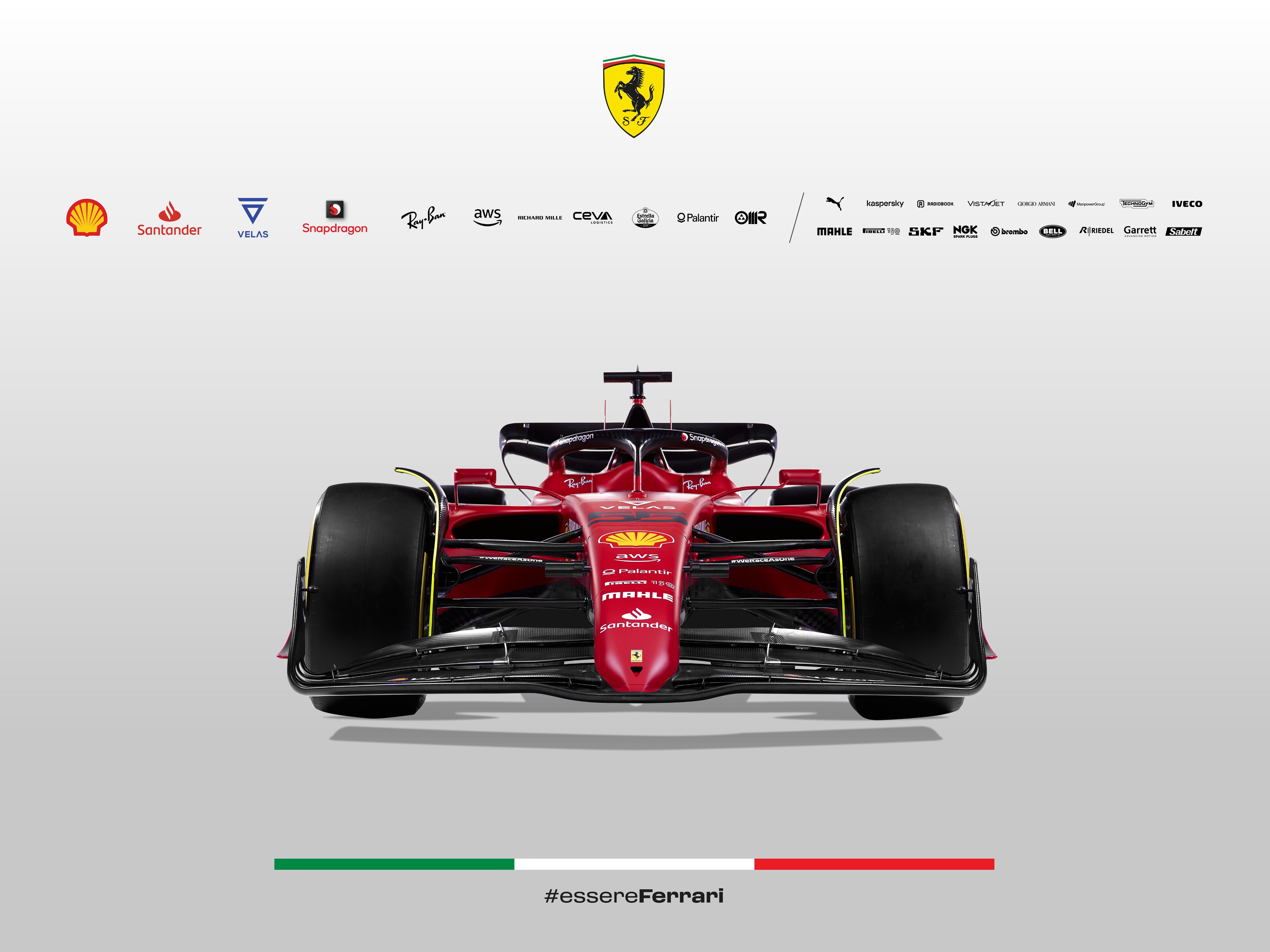 Ferrari F1 75 Wallpaper