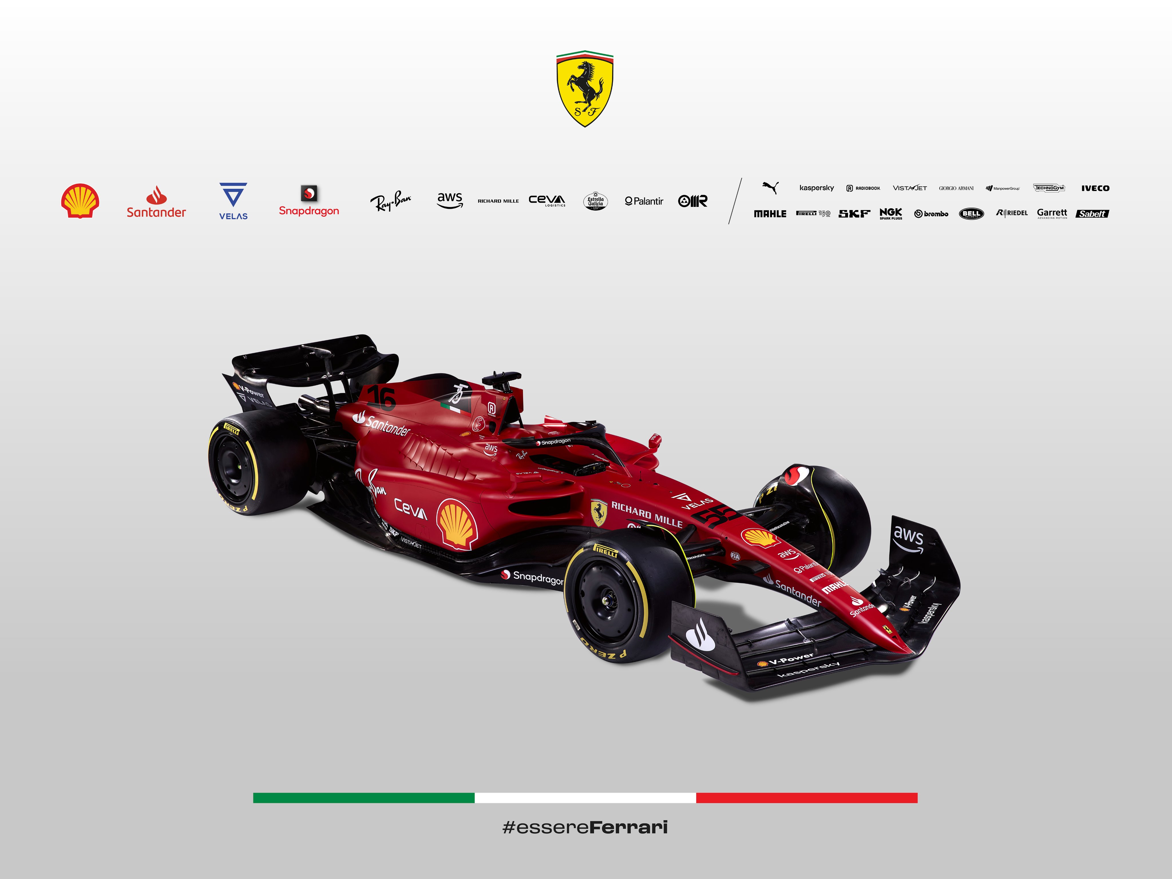 Ferrari F1 75 Wallpaper