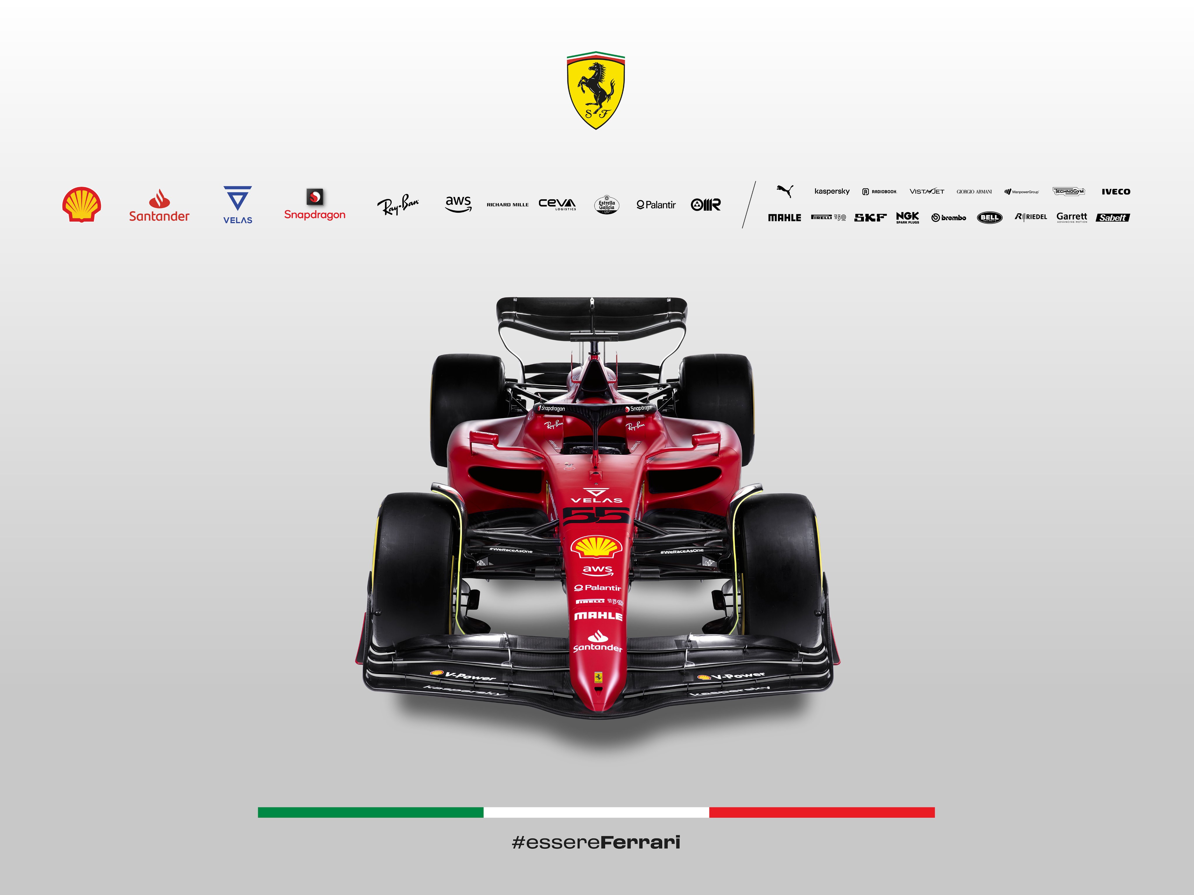 Ferrari F1 75 Wallpaper