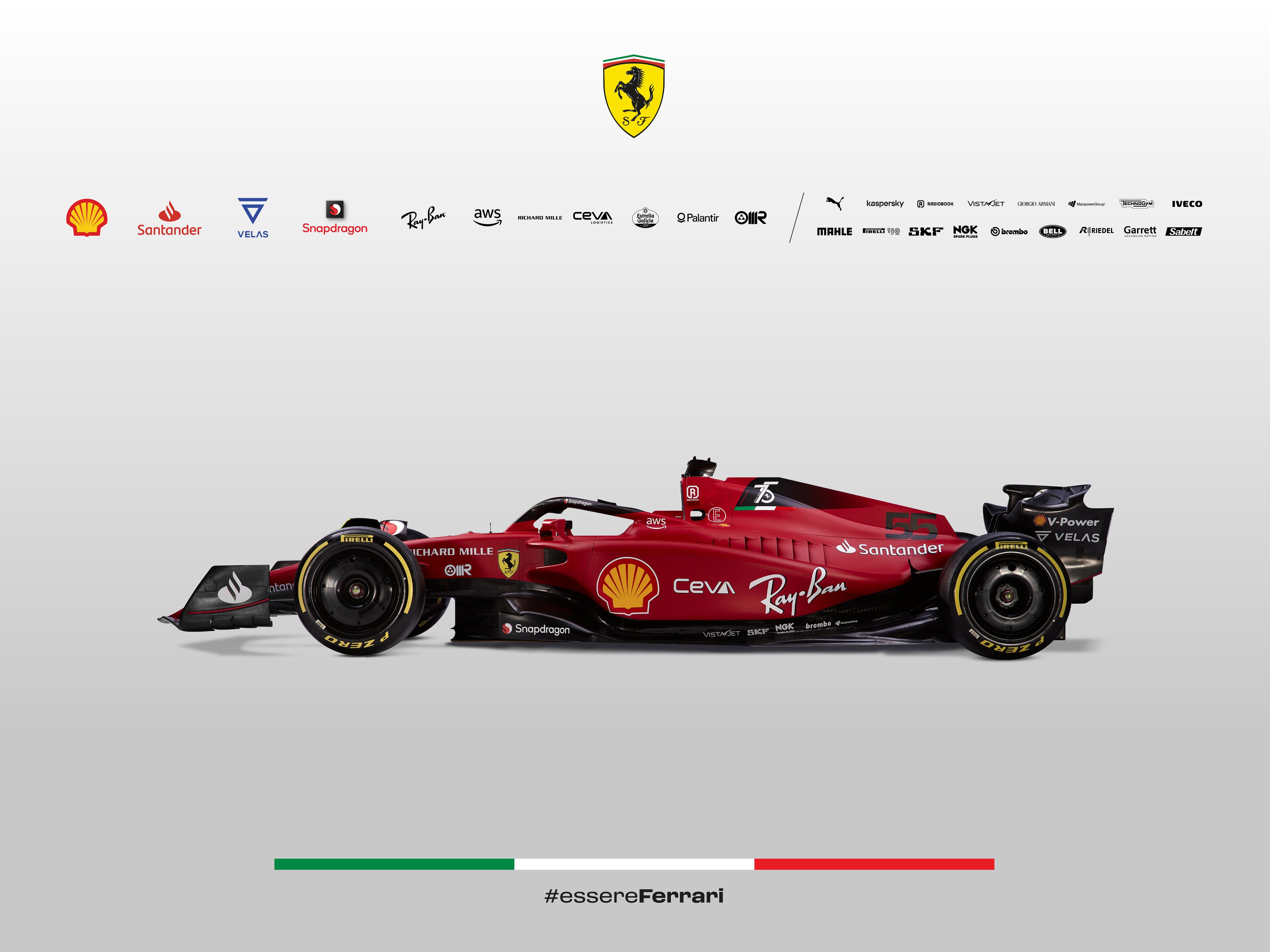 Ferrari F1 75 Wallpaper