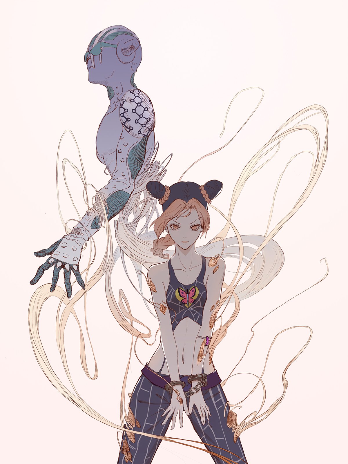 Stone Ocean Phone Wallpaper