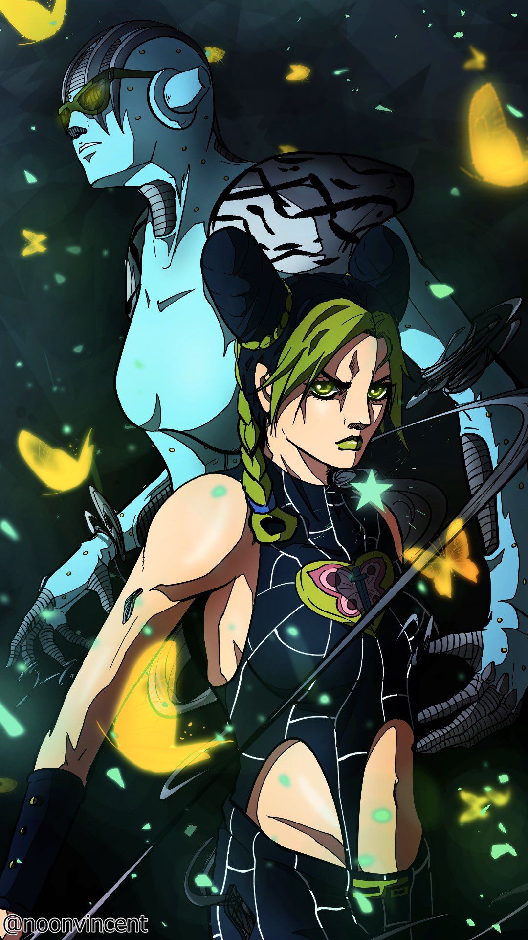 JJBA Stone Ocean Kujo & Stone Free. Jojo anime, Jojo bizzare adventure, Jojo bizarre
