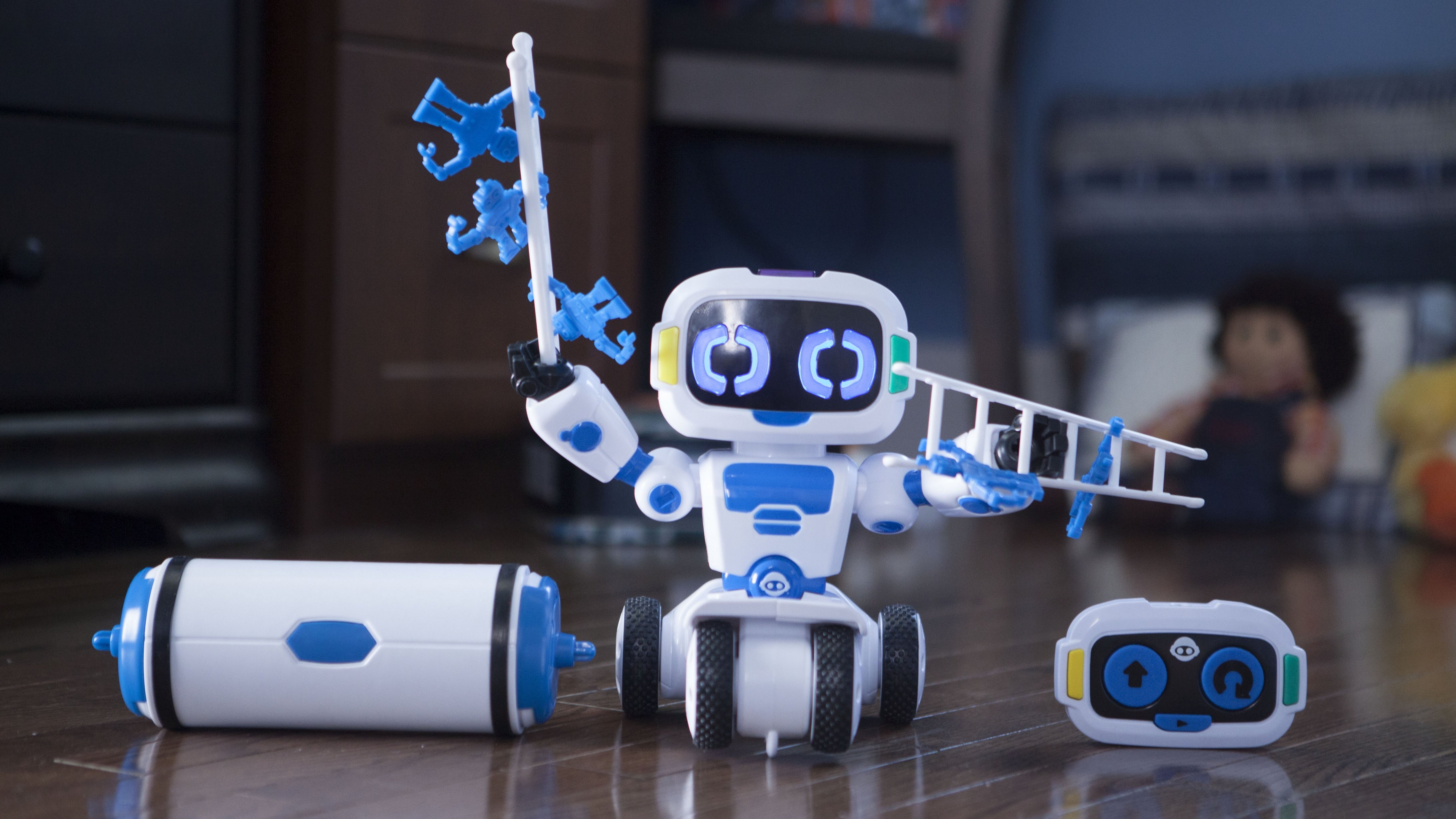 Wallpaper WowWee Tipster, Robot For Kids, Robotic Toy, Review, Test, Robotic Industry For Kids, Hi Tech