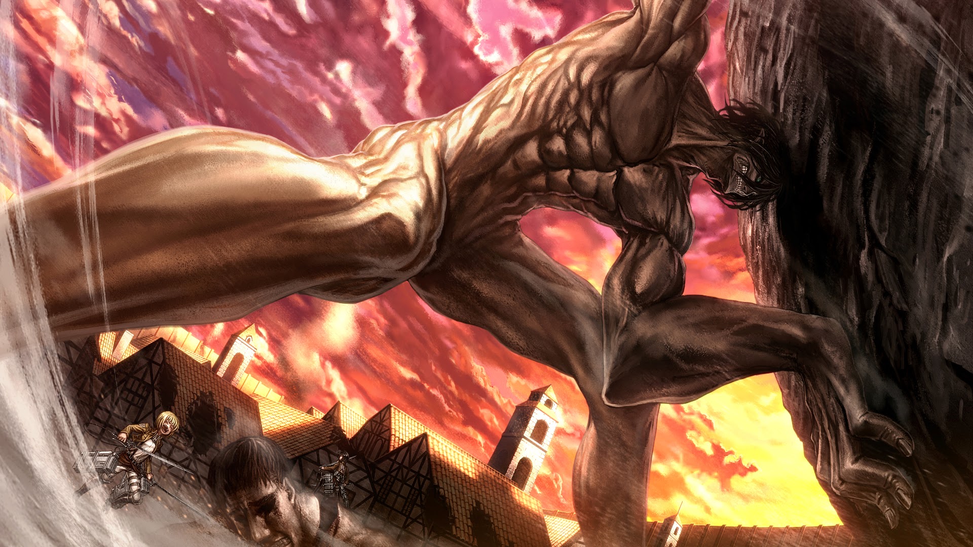 Free download rogue titan attack on titan shingeki no kyojin anime HD wallpaper [1920x1080] for your Desktop, Mobile & Tablet. Explore Attack on Titan HD Wallpaper. Attack on Titan