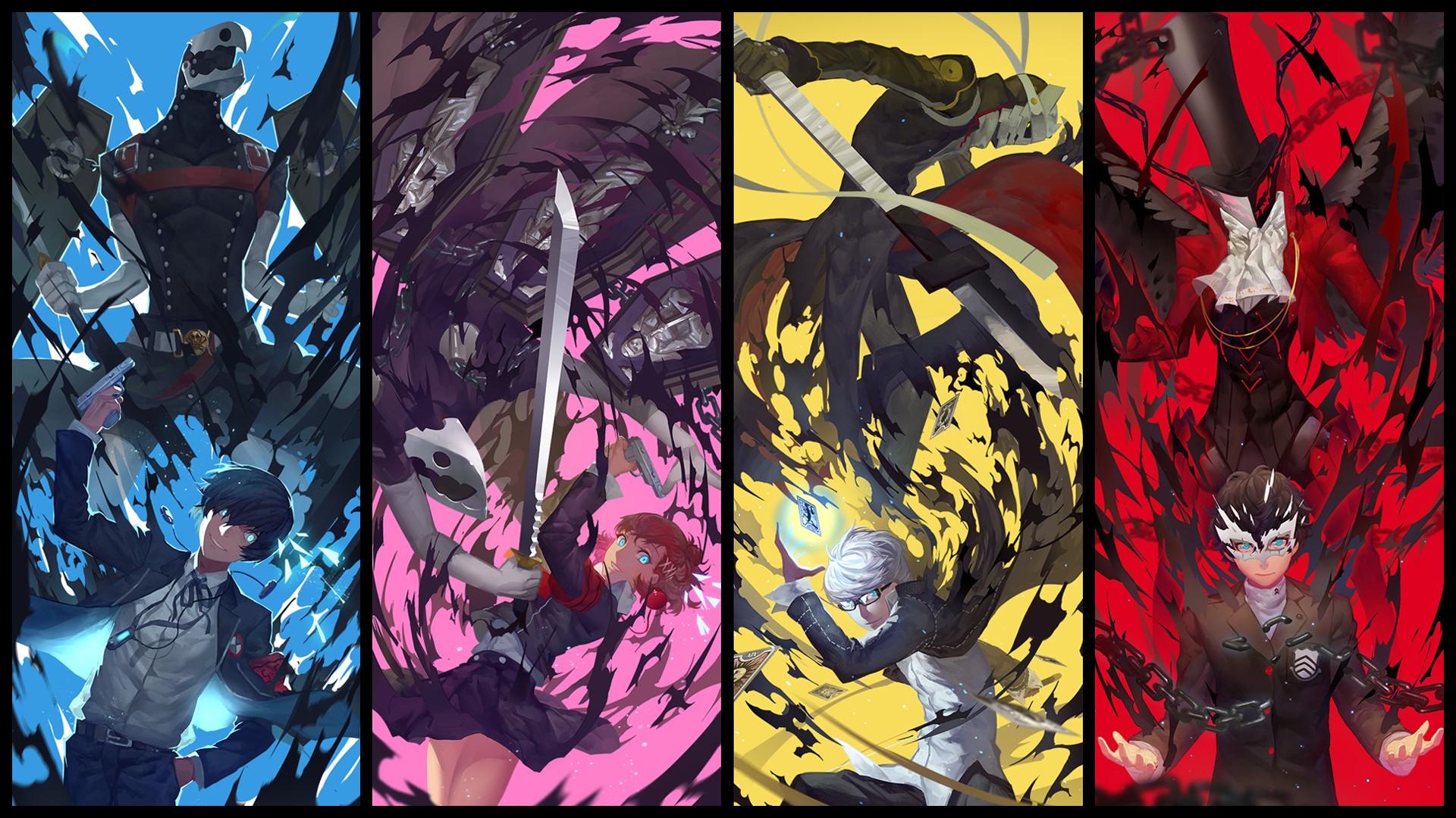 Persona 5, Atlus, Persona series, Persona 4, Persona 3 Wallpaper HD / Desktop and Mobile Background