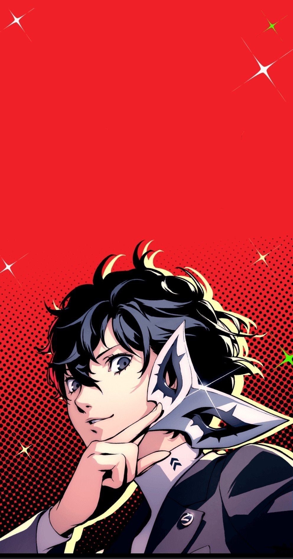 I whipped up this quick phone wallpaper after I got the email from Atlus to be in the mosaic!