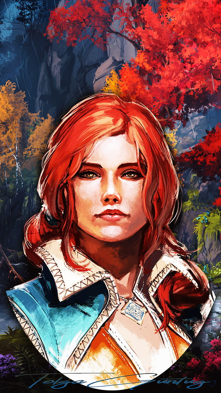 The Witcher 3 Wallpaper 4K Triss 5K 8K Triss Merigold 10660