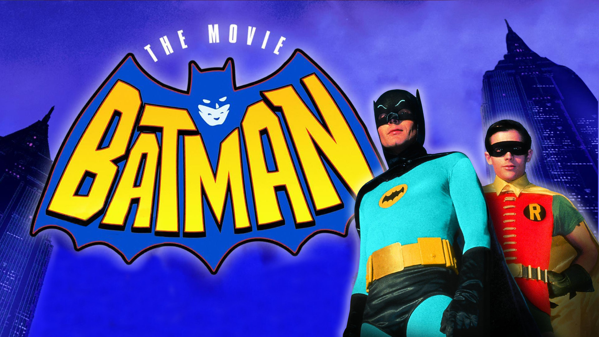 Batman: The Movie HD Wallpaper, Robin (DC Comics), Burt Ward, Bruce Wayne, Batman, Adam West HD Wallpaper
