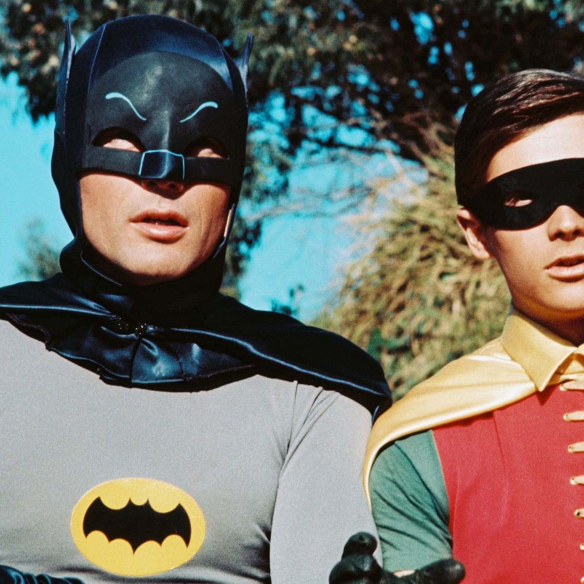 Adam West's campy Batman was a joy. Modern superheroes