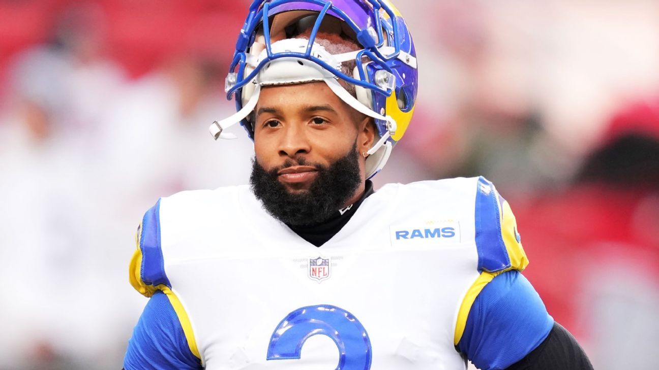 Los Angeles Rams list WR Odell Beckham Jr., RB Darrell Henderson as questionable