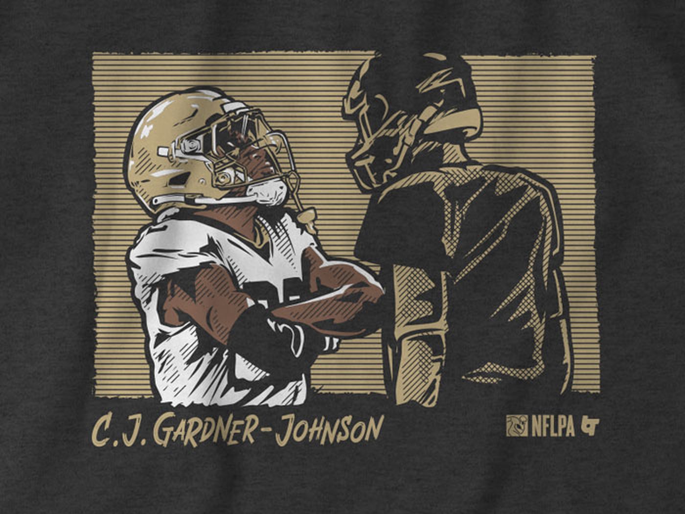 New T Shirt Available To Commemorate CJ Gardner Johnson Refusing To Back Down Street Chronicles